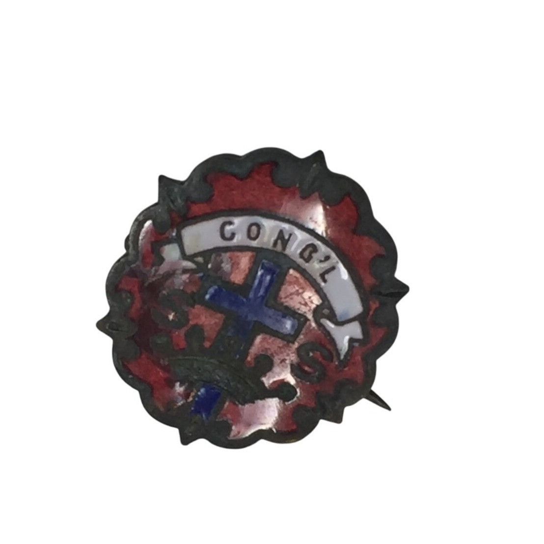 Other Vintage Religious Lapel Pin Congregational Sunday School Att Size ONE SIZE - 1 Thumbnail