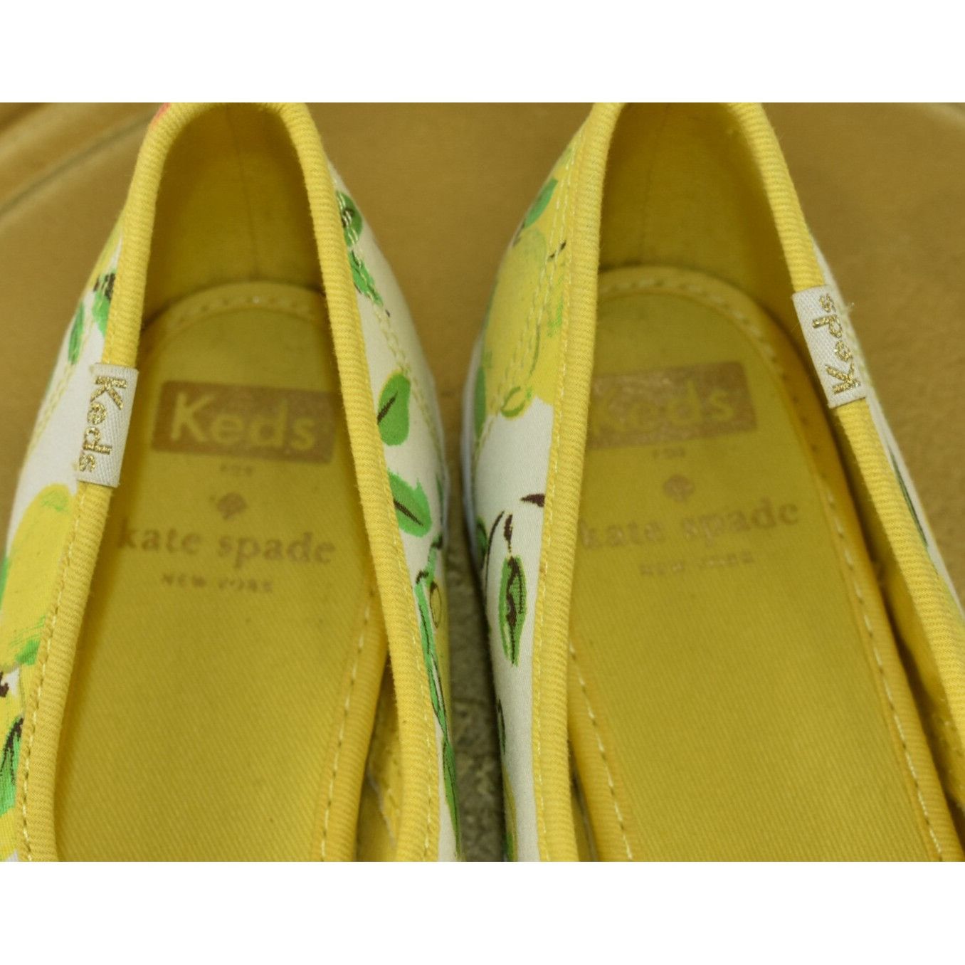 Kate Spade Keds X Kate Spade NY Women's Shoes Size 8 White/Yellow Lemon Size US 8 / IT 38 - 7 Thumbnail