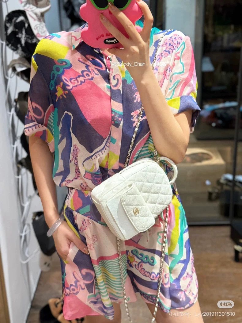 Chanel Chanel 24c show colorful graffiti pulley star multi-elemen Size 42" / US 20 - 8 Thumbnail