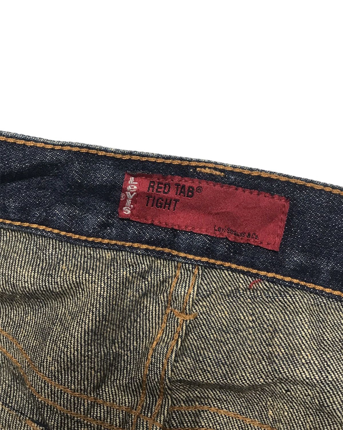Levi's × Levi's Vintage Clothing Levi's 755 Red Tab Tight Baker Pants Paint Splatter W30 Size US 30 / EU 46 - 12 Thumbnail