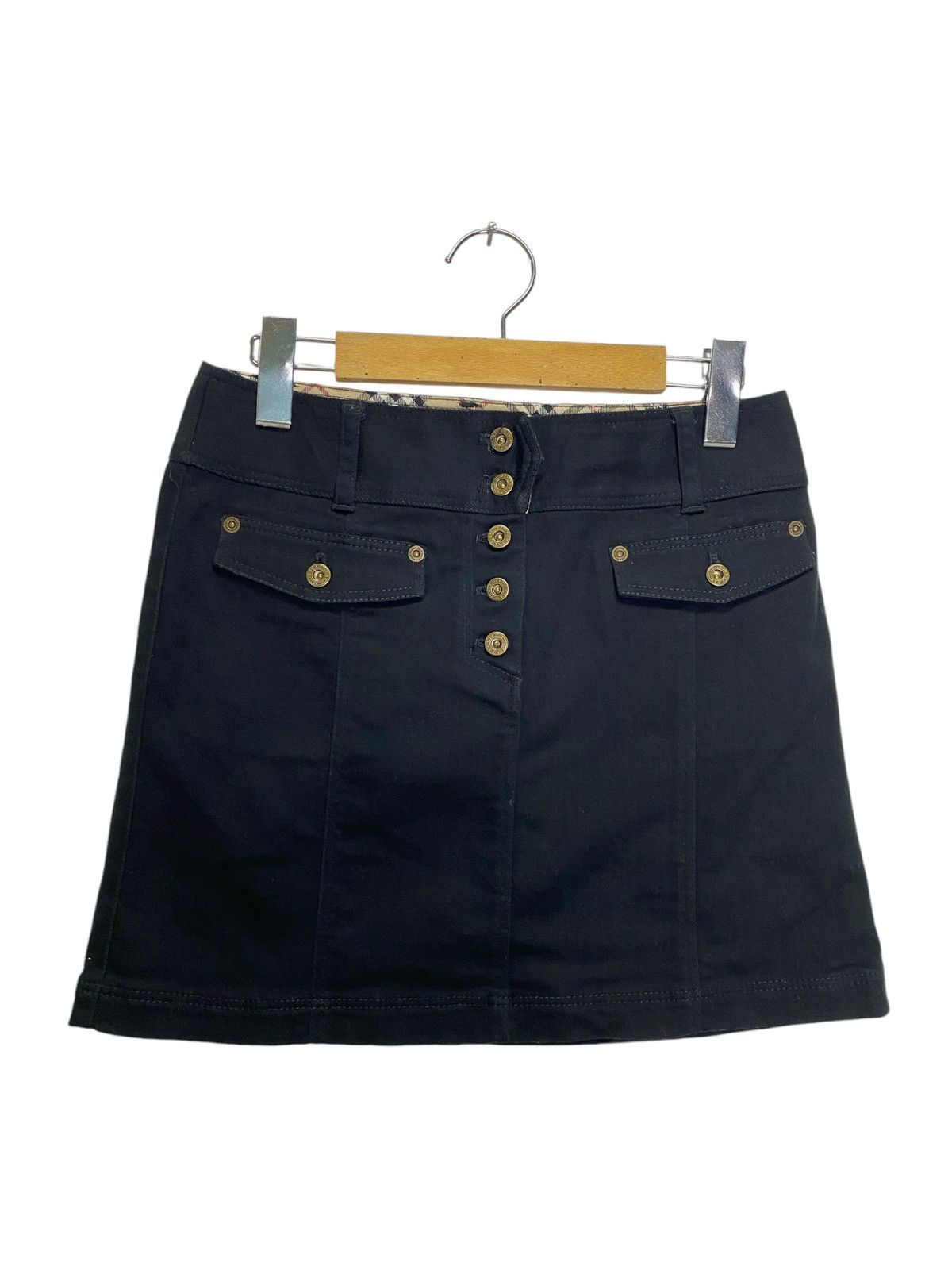 Burberry Burberry blue label mini skirt denim Size 28" / US 6 / IT 42 - 1 Thumbnail
