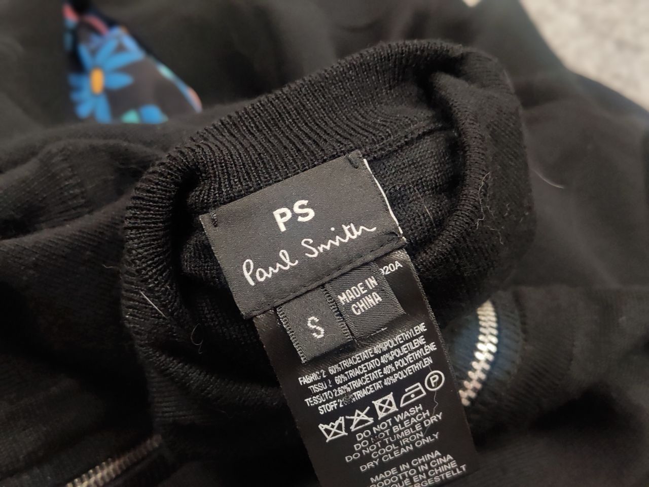 Paul Smith Paul Smith reversible Black Floral wool Bomber Light Jacket Size S / US 4 / IT 40 - 10 Thumbnail