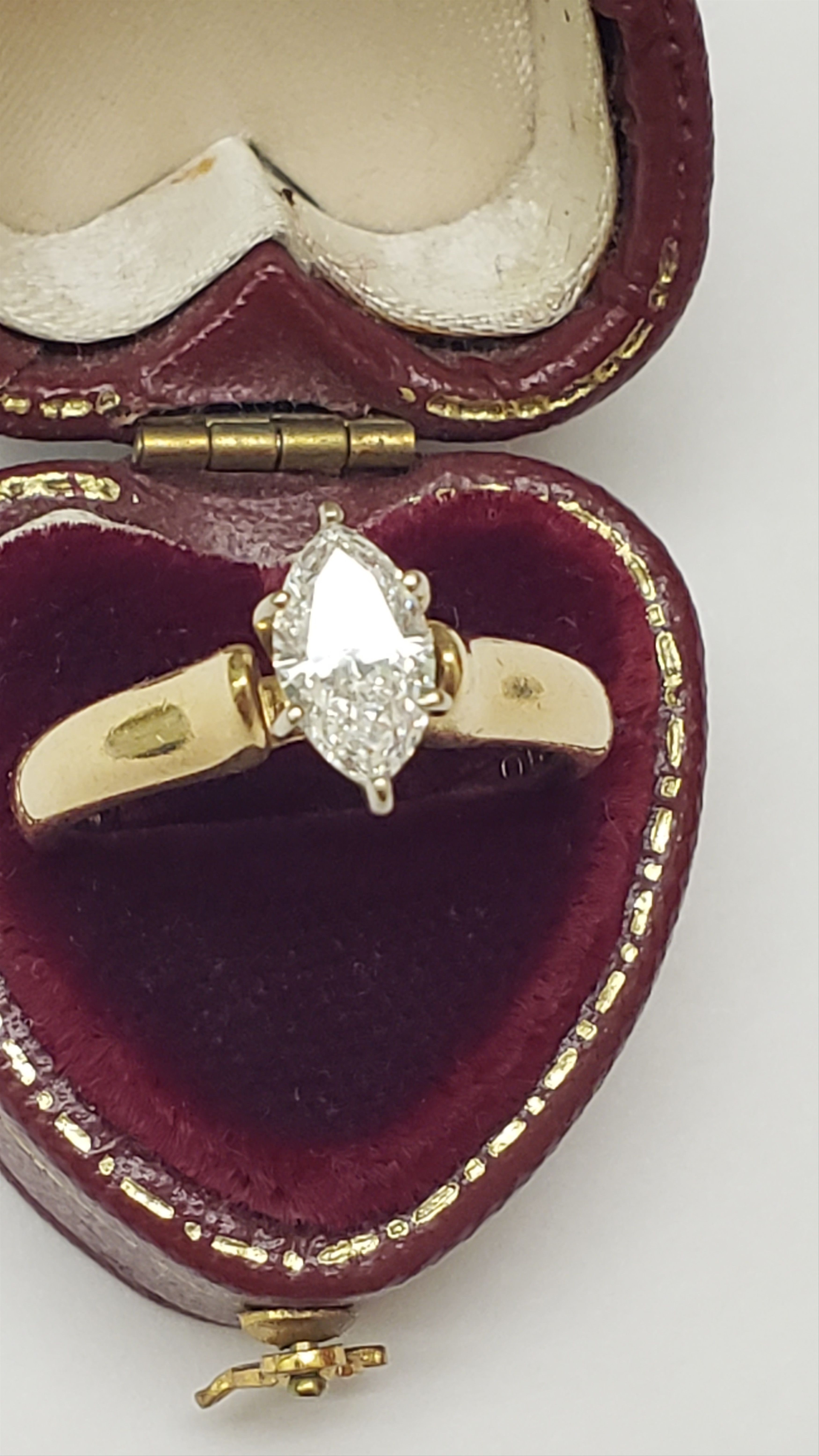 Other $6000 GIA Certified!14k Y/G.80ct Dia(E Color rare!) Ring Size ONE SIZE - 5 Thumbnail