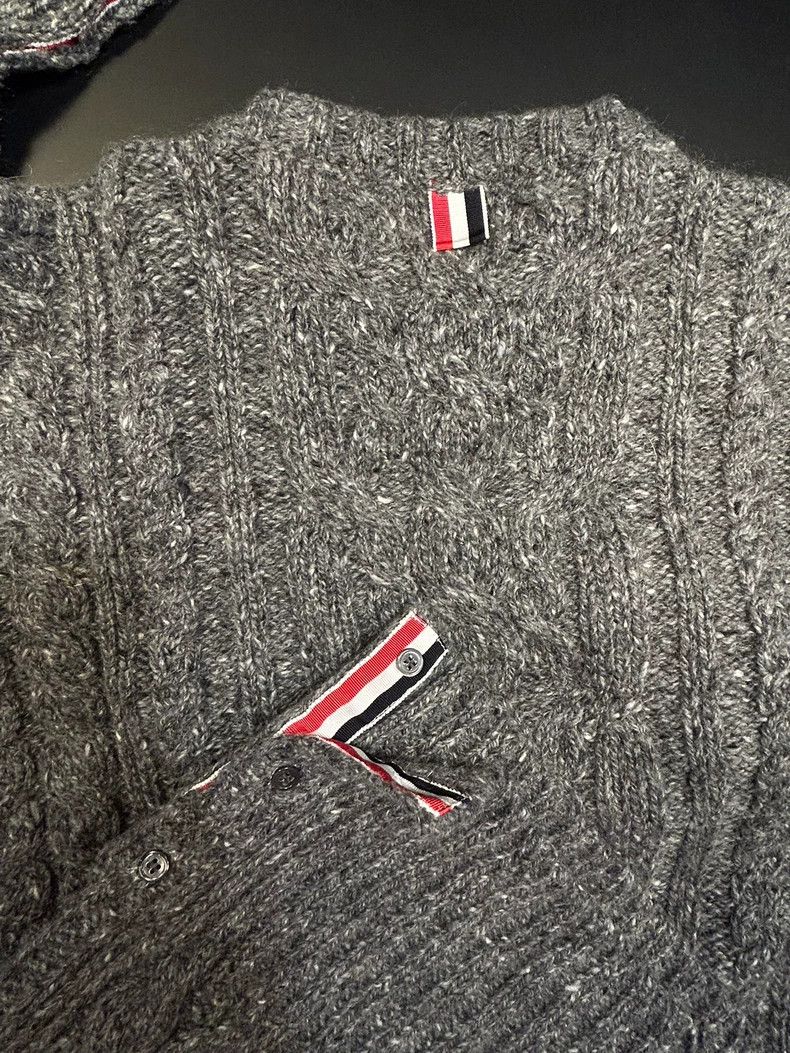 Thom Browne Thom Browne Sleeveless sweater Size US L / EU 52-54 / 3 - 2 Thumbnail