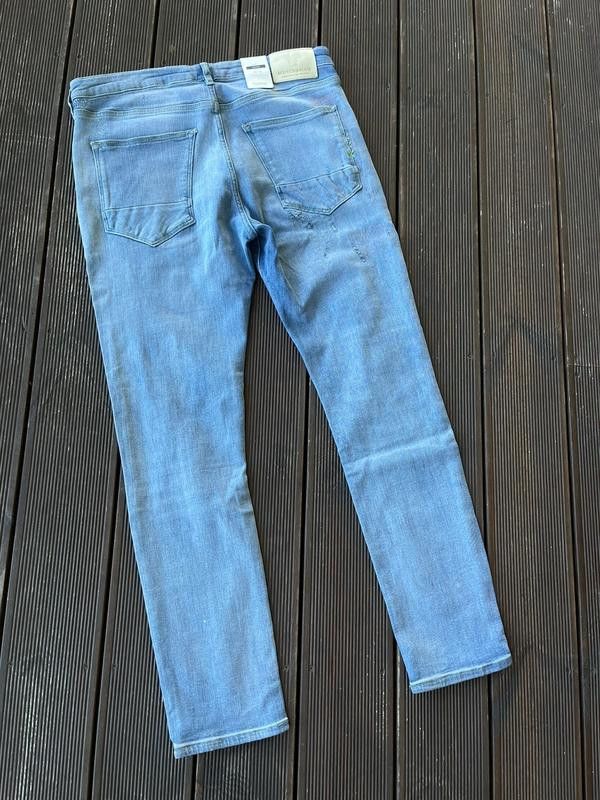 Scotch & Soda Rip style Washed Blue Jeans by Scotch&soda Size US 31 - 2 Thumbnail