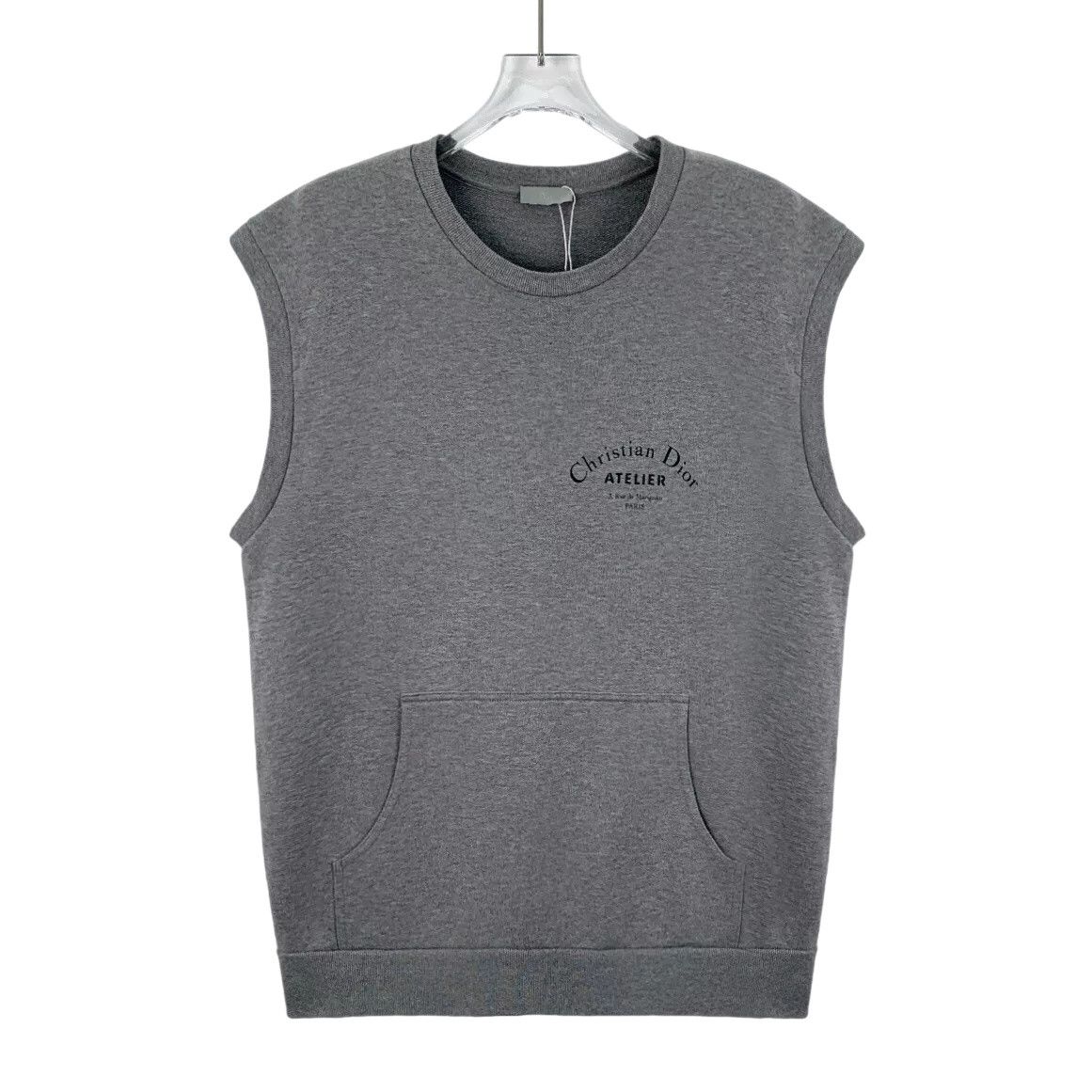 Dior Dior Atelier Logo Sleeveless Sweatshirt XL Size US XL / EU 56 / 4 - 1 Thumbnail