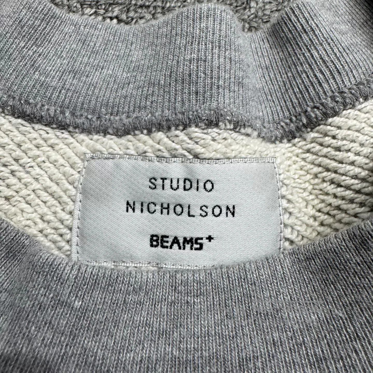 Beams Plus Studio Nicholson x Beams Plus FW25 Sweatshirt. Size US S / EU 44-46 / 1 - 2 Thumbnail