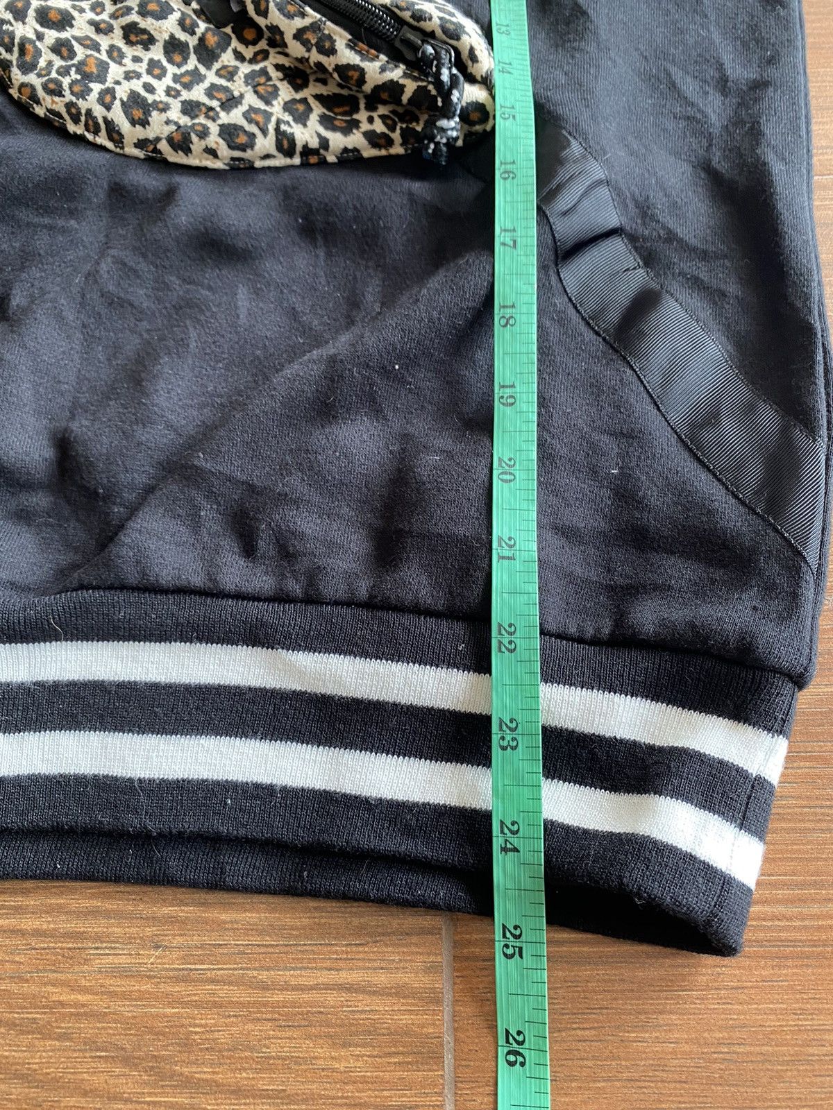 Hysteric Glamour × Japanese Brand × Le Grande Bleu (L.G.B.) Uittg Double Waistbag Fur Hoodie y2k Style Size US M / EU 48-50 / 2 - 8 Thumbnail