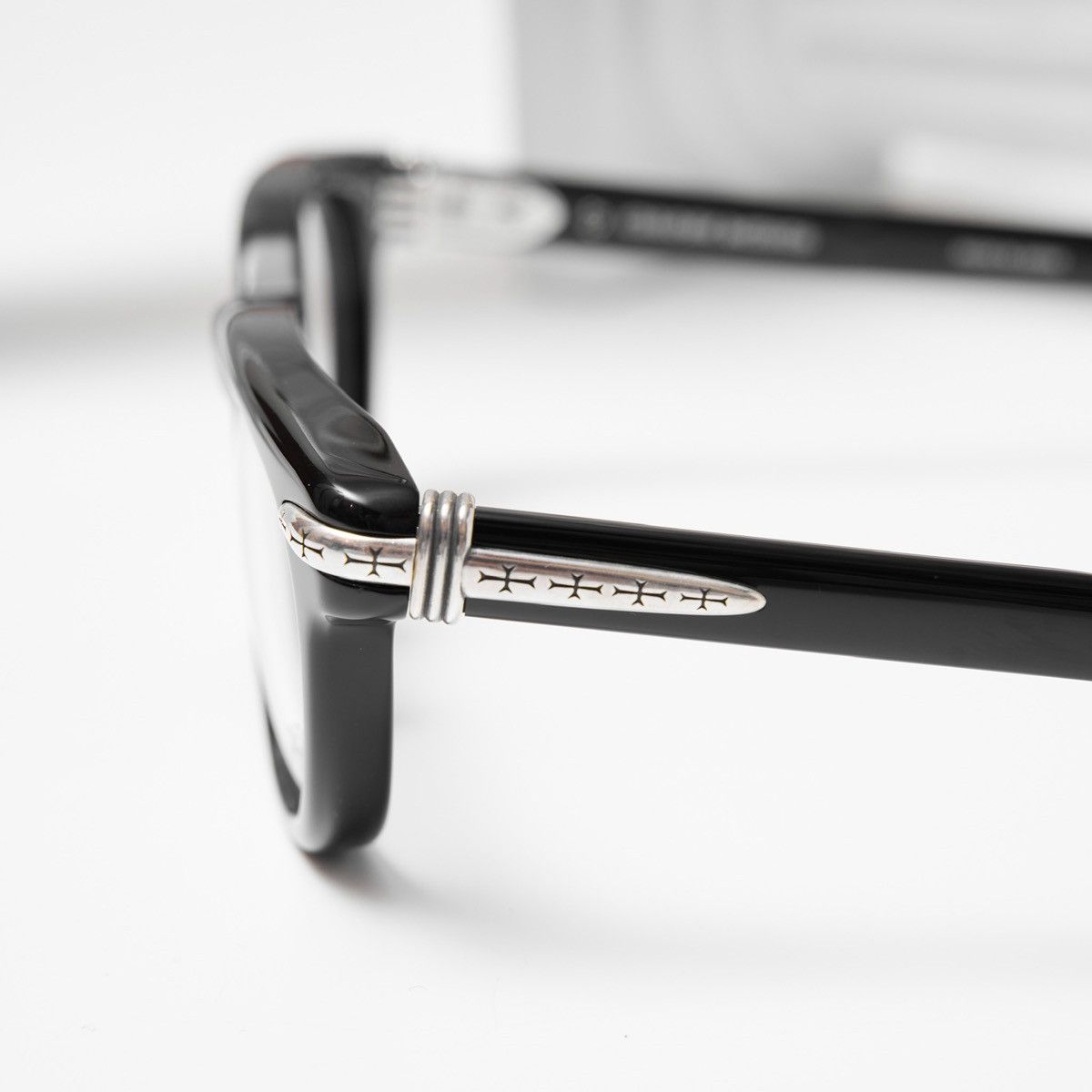 Chrome Hearts CHROME HEARTS DRIPPIN BLACK GLASSES Size ONE SIZE - 4 Thumbnail