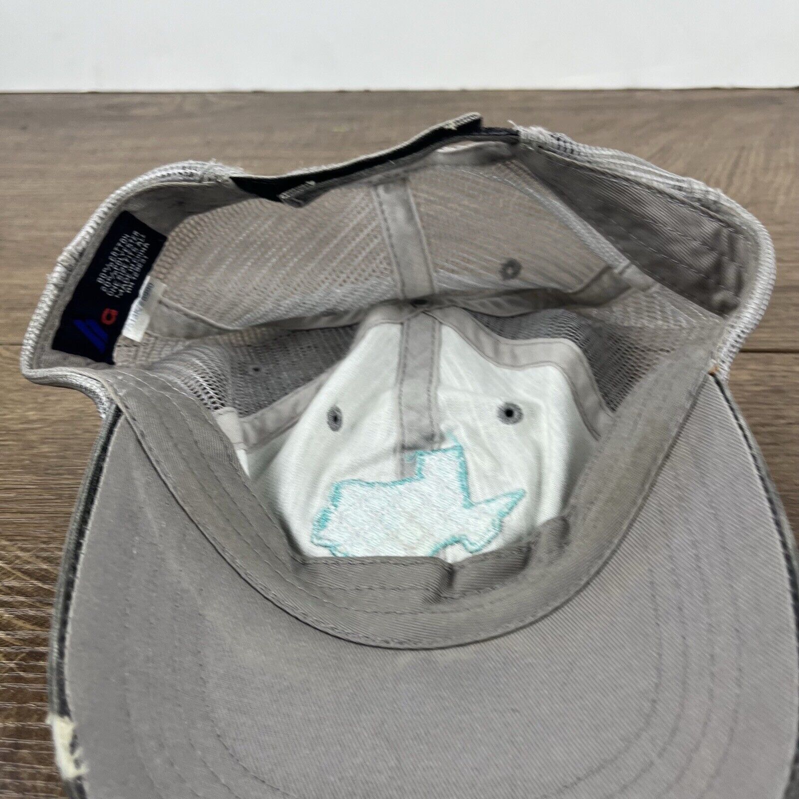 Other Texas Hat Texas State Shape Hat Gray Adjustable Hat Gray Adu Size ONE SIZE - 15 Thumbnail