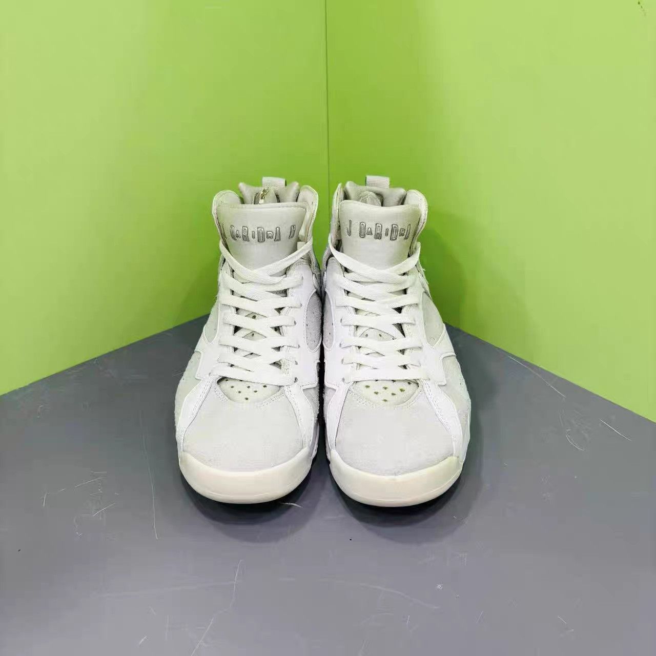Jordan Brand Air Jordan 7 Grey White K15 Size US 9.5 / EU 42-43 - 2 Thumbnail
