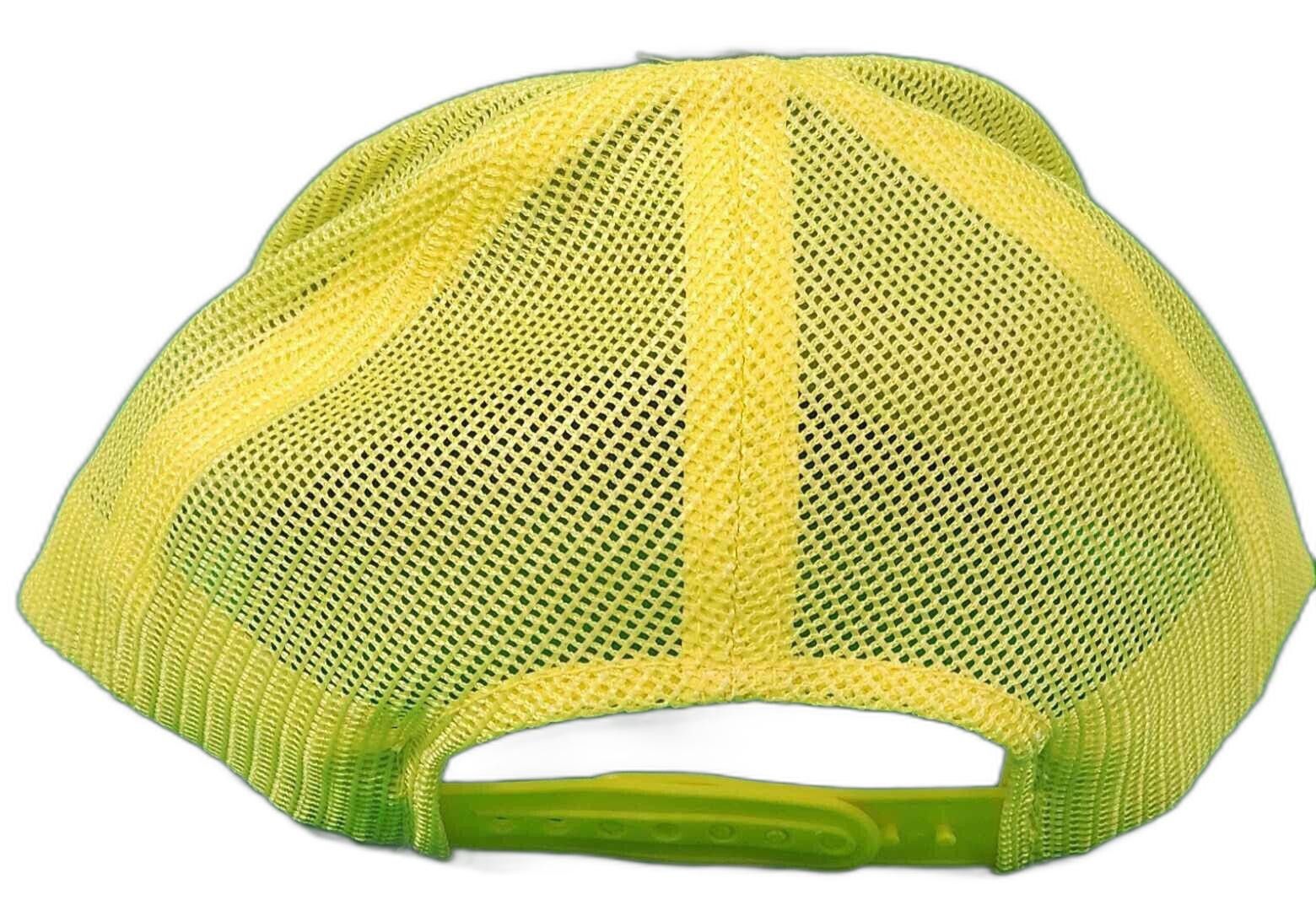 John Deere John Deere Green and Yellow Mesh-Back Cap Size ONE SIZE - 3 Thumbnail