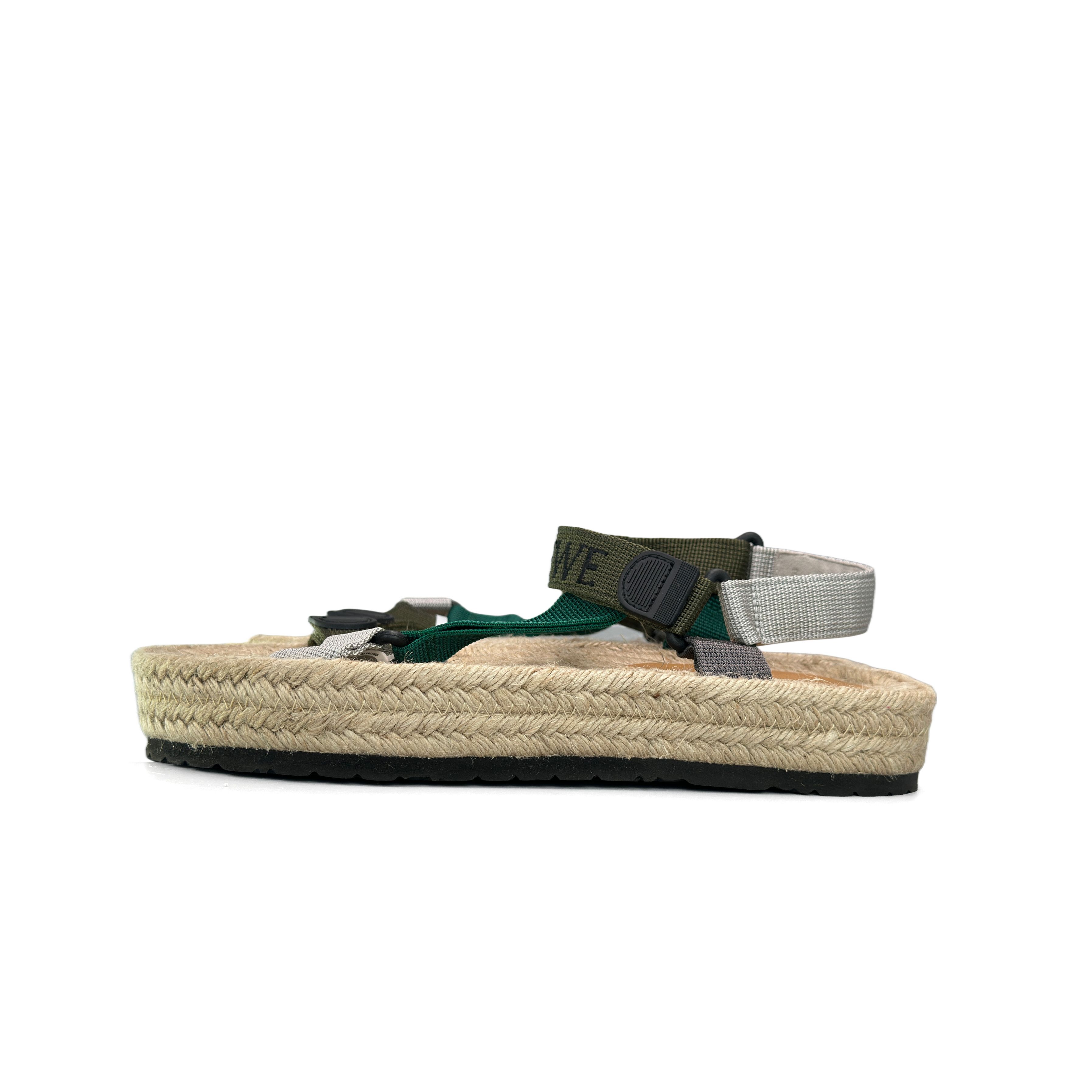 Loewe Loewe Green Espadrille Sandals US 9 Size US 9 / EU 42 - 1 Thumbnail