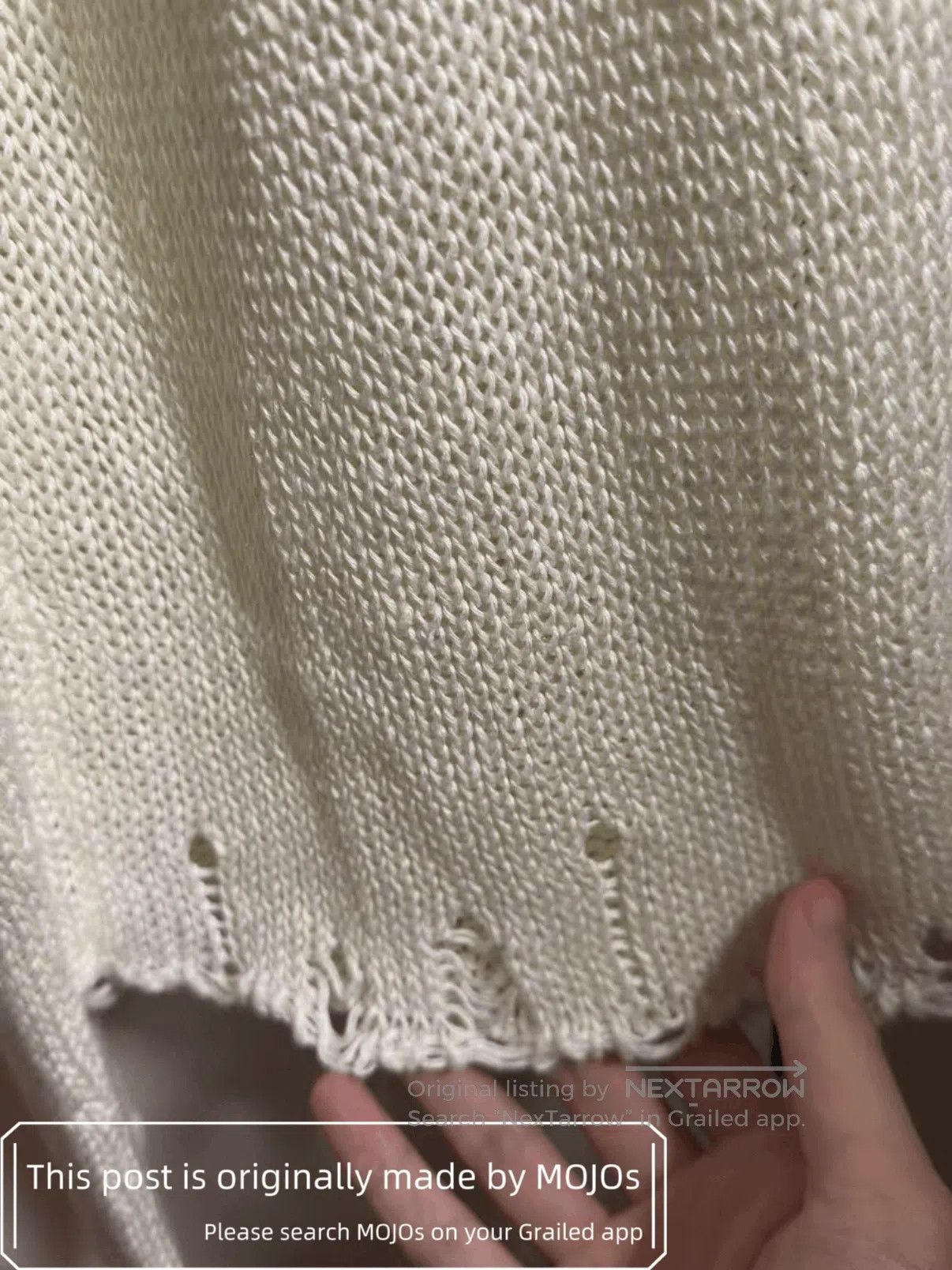 Saint Laurent Paris Saint Laurent Paris Linen Joint Mohair Knitwear mojos145924 Size US M / EU 48-50 / 2 - 3 Thumbnail