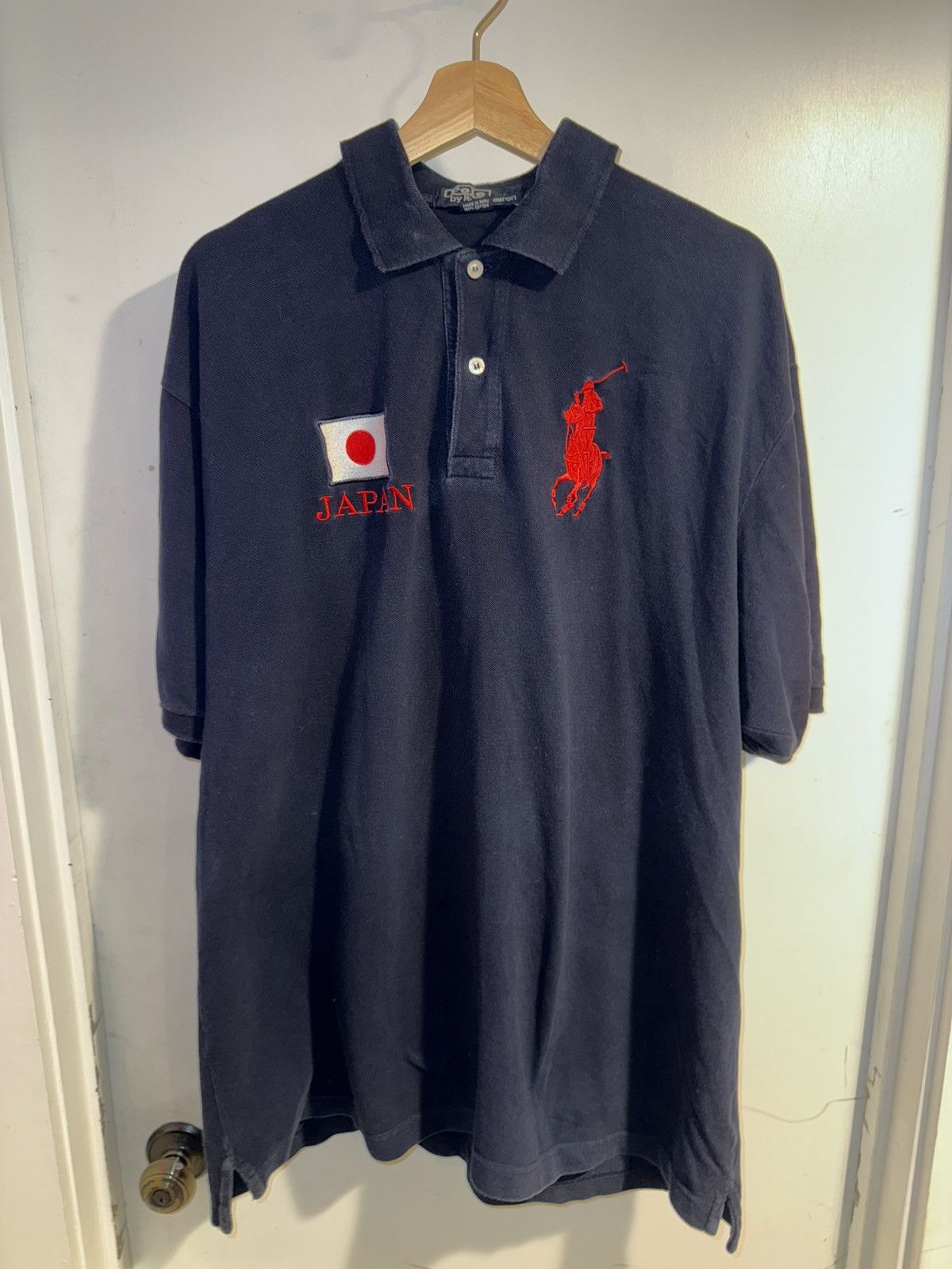 Ralph Lauren 日本アメリカ国旗ポロシャツ　ビッグポニー　2XL 楽天市場】ポロ ラルフローレン メンズ カスタムフィット アメリカ国旗