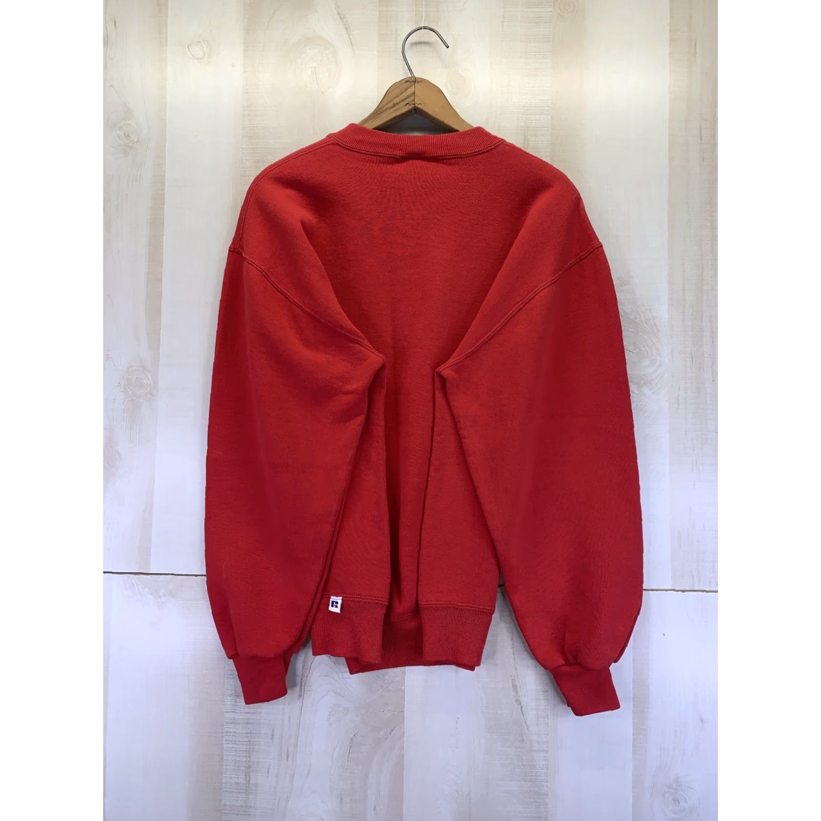 Russell Athletic VINTAGE Russell Athletic Football Sweatshirt Mens Crew Neck Red 1980-90s M Size US M / EU 48-50 / 2 - 7 Thumbnail