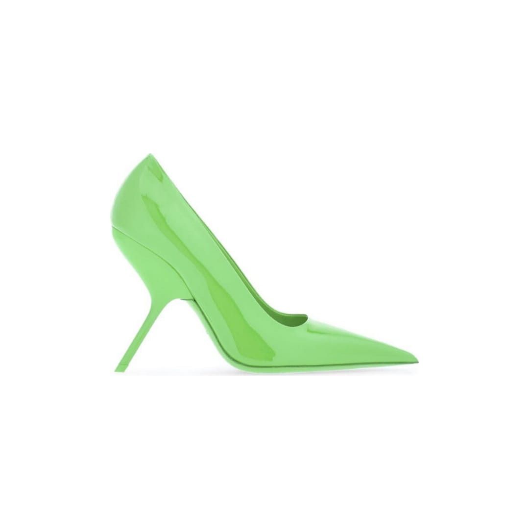Salvatore Ferragamo o1s1rm0924 Eva Patent Pump in Green Size US 6.5 / IT 36.5 - 1 Thumbnail