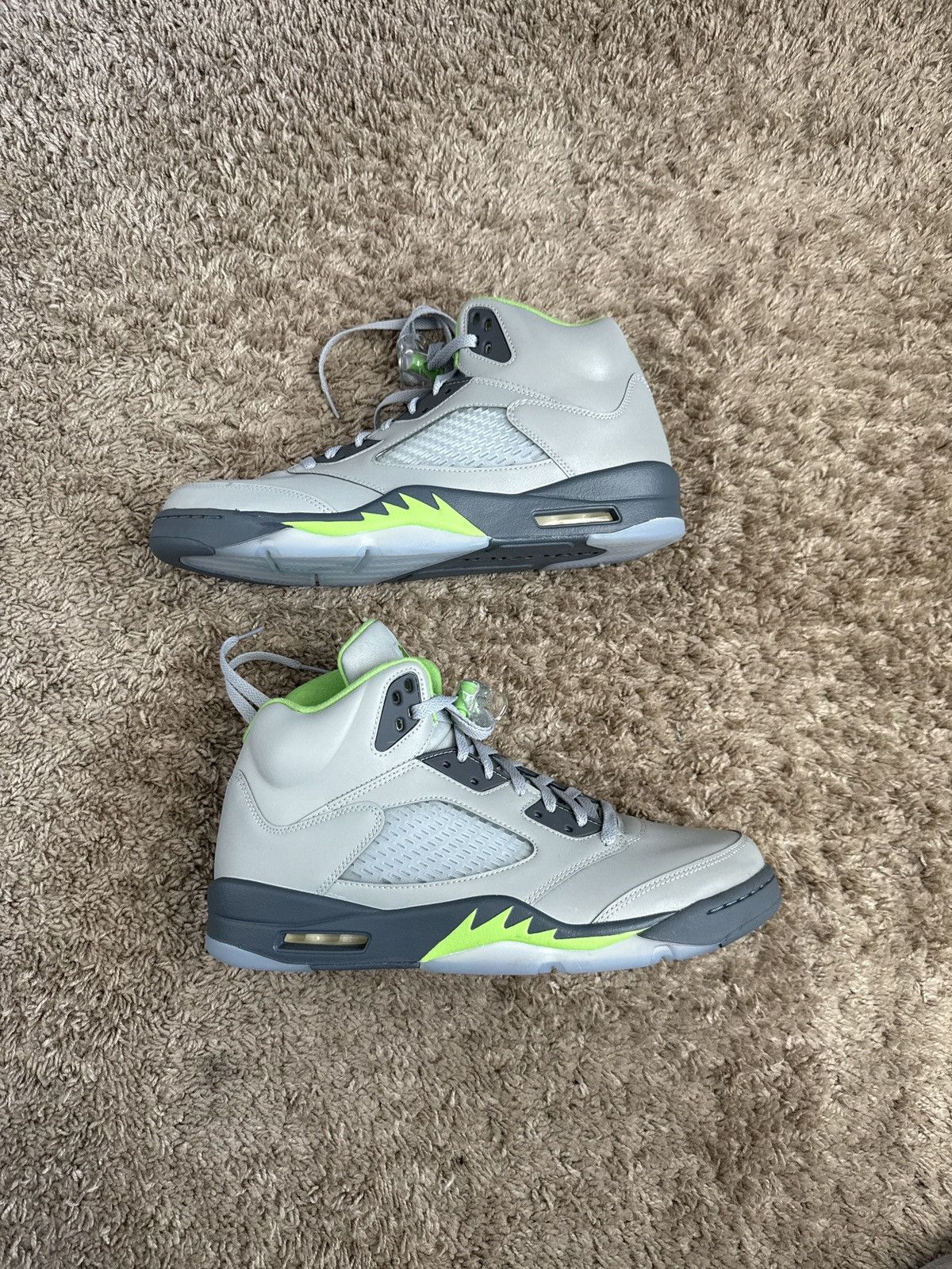 Jordan Brand Jordan 5 Retro “Green Bean” Size US 12.5 / EU 45-46 - 2 Thumbnail
