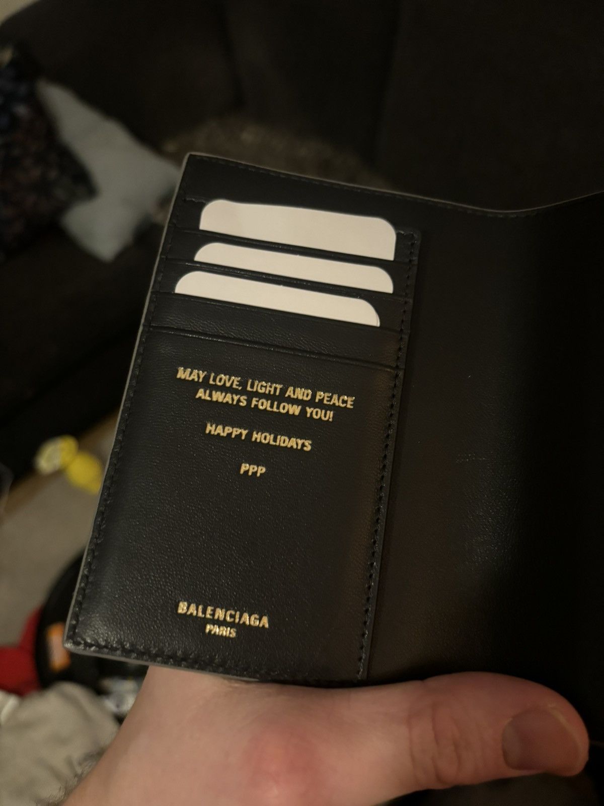 Balenciaga Passport holder/wallet Size ONE SIZE - 7 Thumbnail