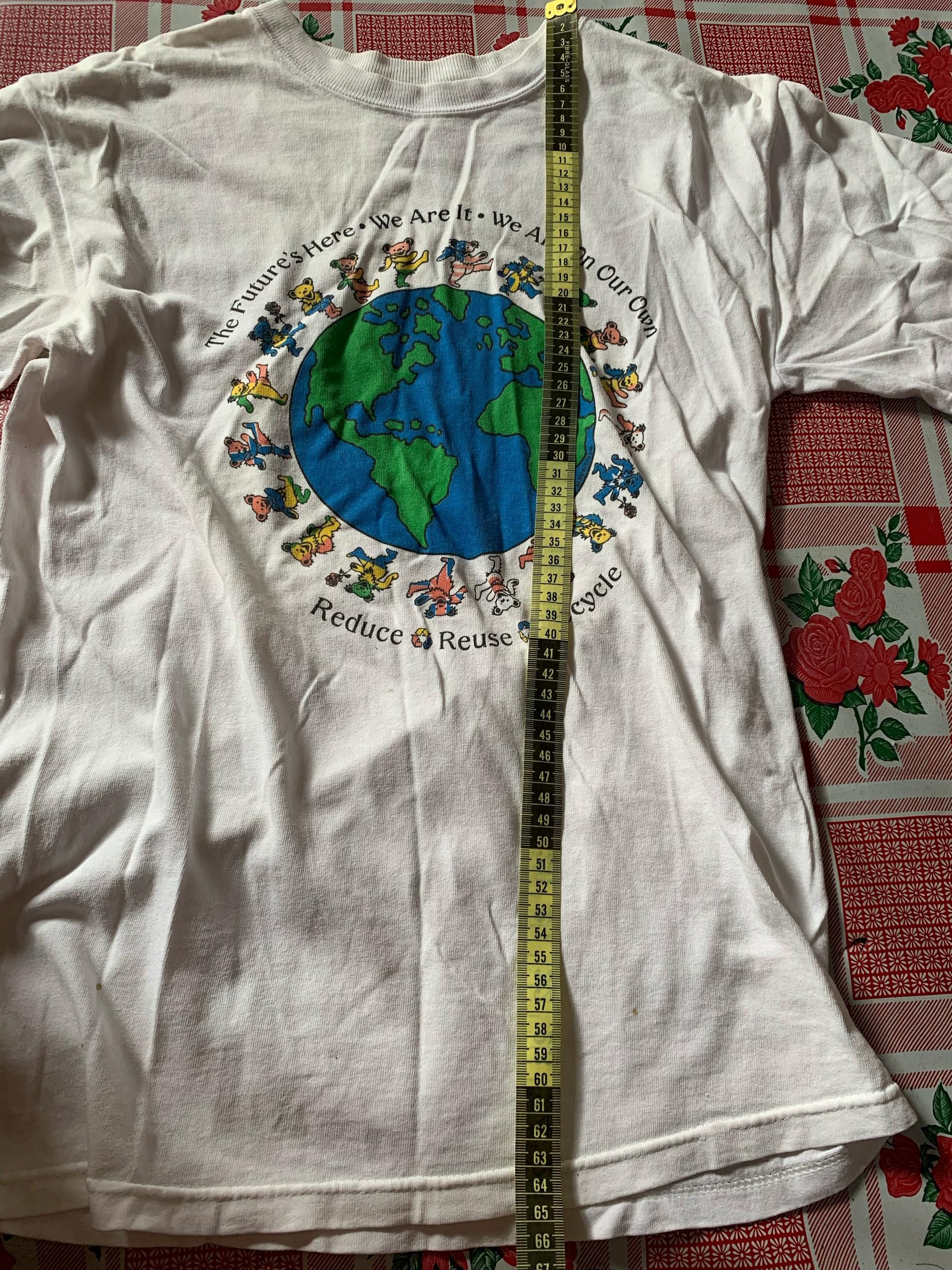 Band Tees Grateful Dead Bears Recycle shirt 90s tour / concert shirt Size US S / EU 44-46 / 1 - 9 Thumbnail