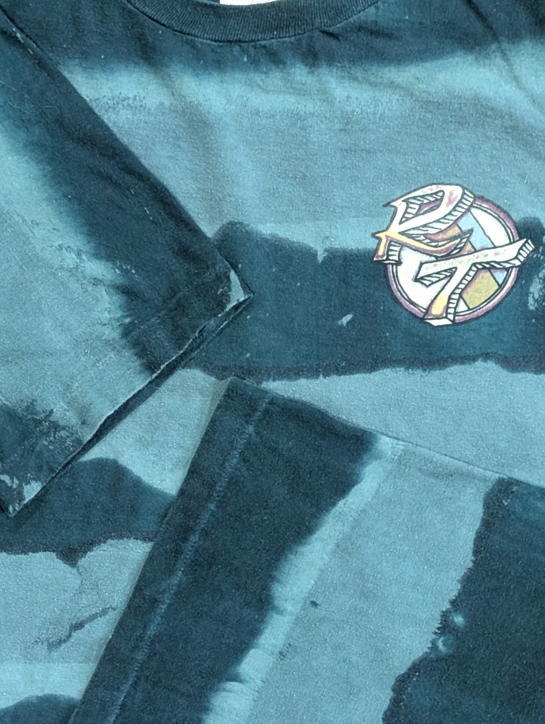 Vintage Vintage tie-dye Red Tide Style 90s surf t-shirt - SIZE XL Size US XL / EU 56 / 4 - 3 Thumbnail