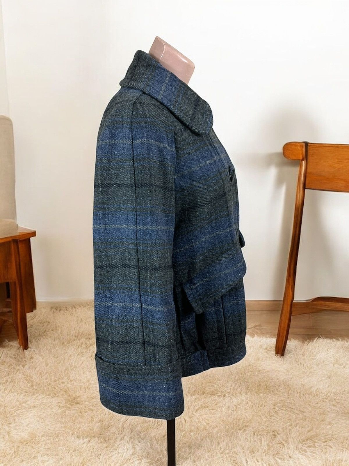 Sandro Sandro Paris Peacoat checked size L Size L / US 10 / IT 46 - 2 Thumbnail