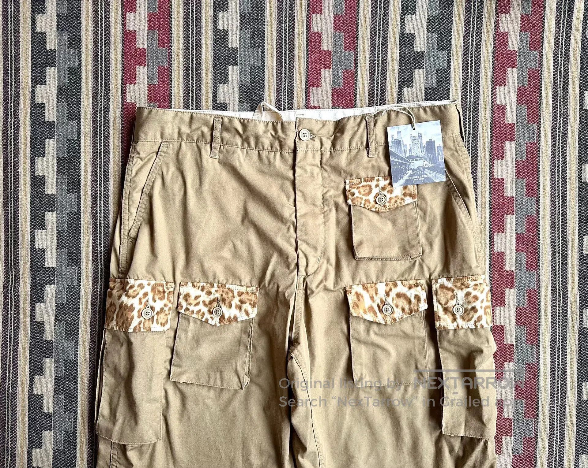 Engineered Garments Engineered Garments Multi-Pocket Cargo Pants. Size US 38 / EU 54 - 6 Thumbnail