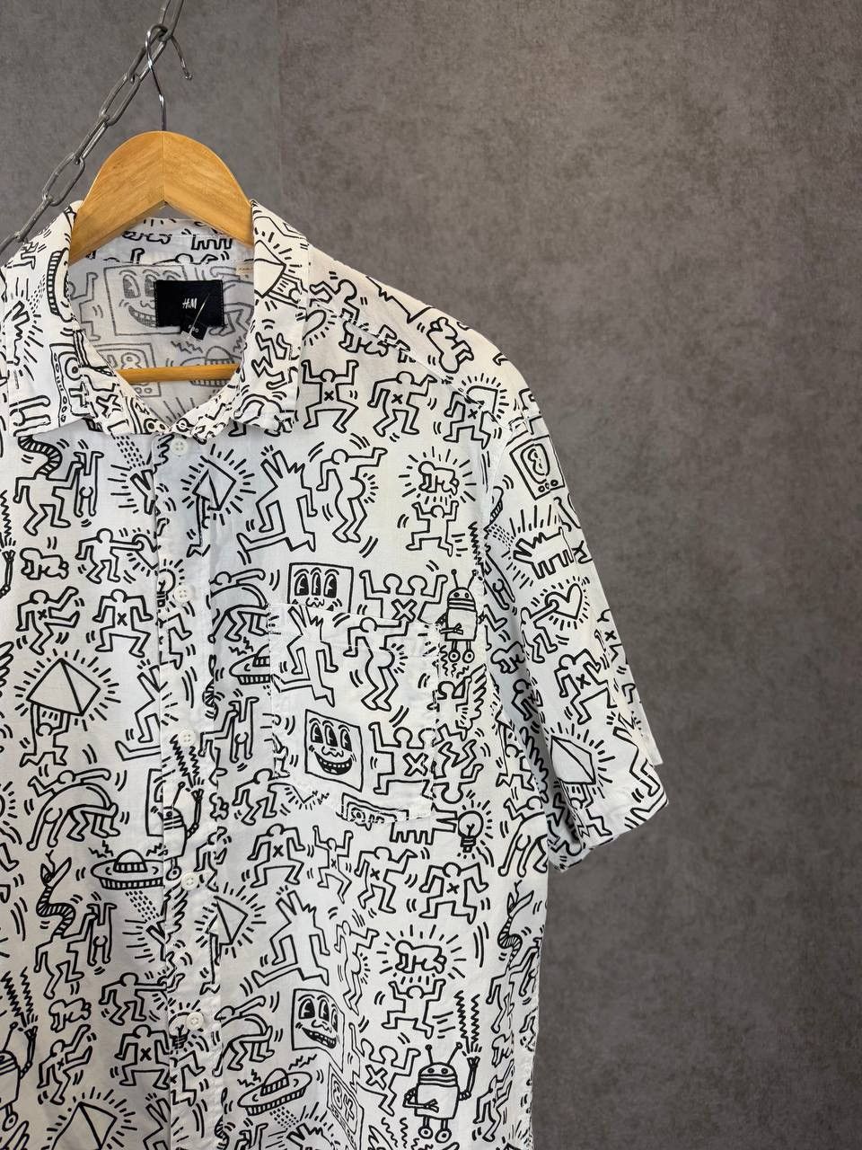 Keith Haring Keith Haring art designer shirt Size US M / EU 48-50 / 2 - 2 Thumbnail