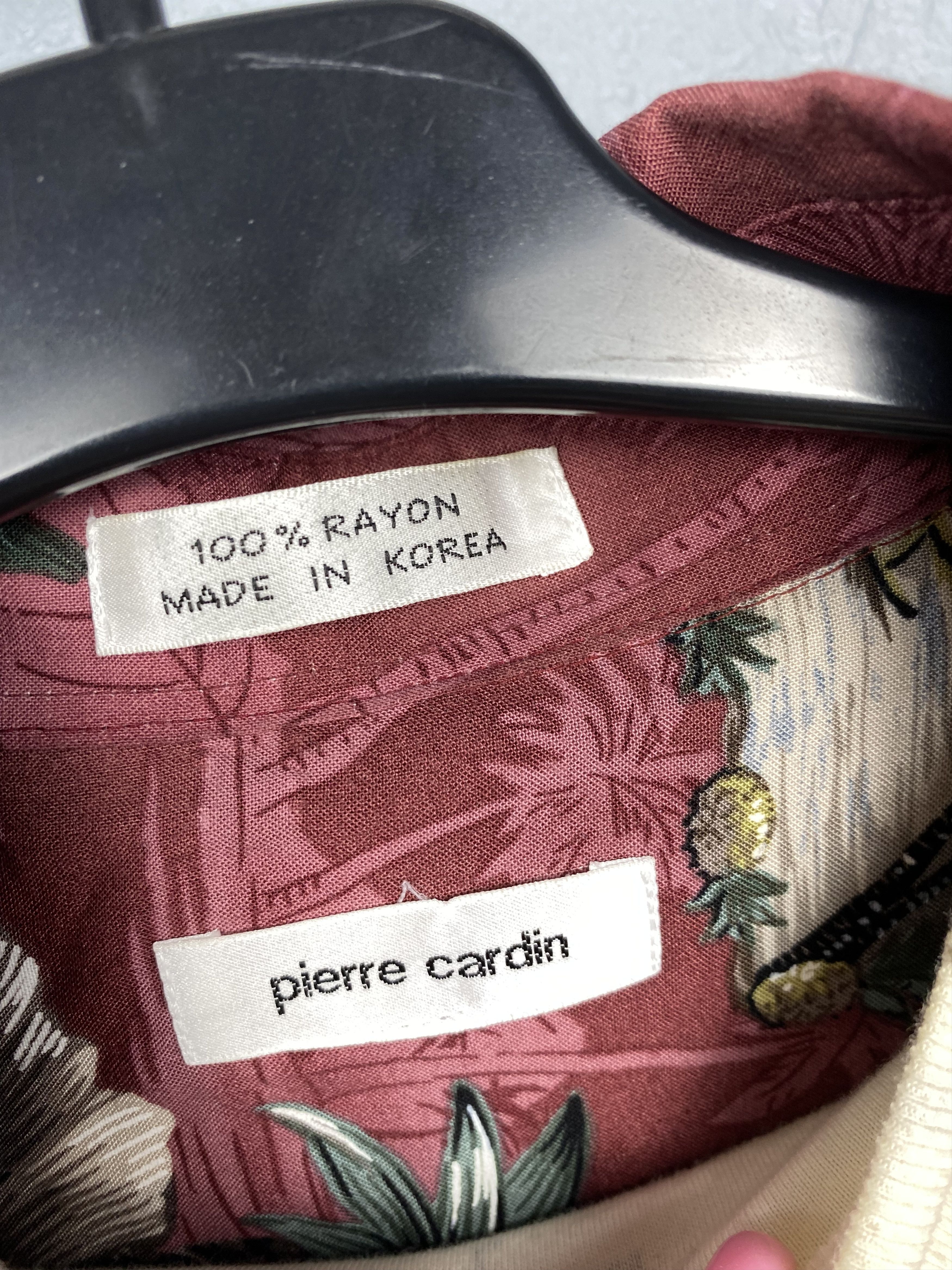 Pierre Cardin × Vintage Pierre Cardin Vintage Hawaiian Shirt Y2K Size US XL / EU 56 / 4 - 3 Thumbnail