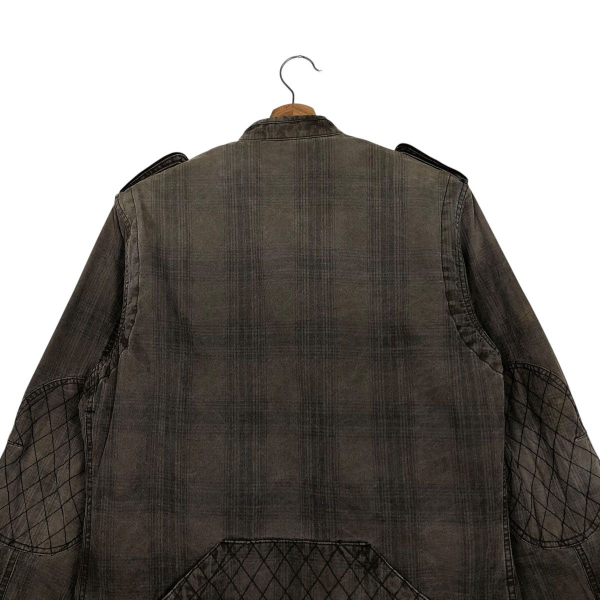 Hysteric Glamour 🔥VINTAGE BIKER JACKET CARGO POCKET PATCH WORK R.NEWBOLD Size US L / EU 52-54 / 3 - 11 Thumbnail
