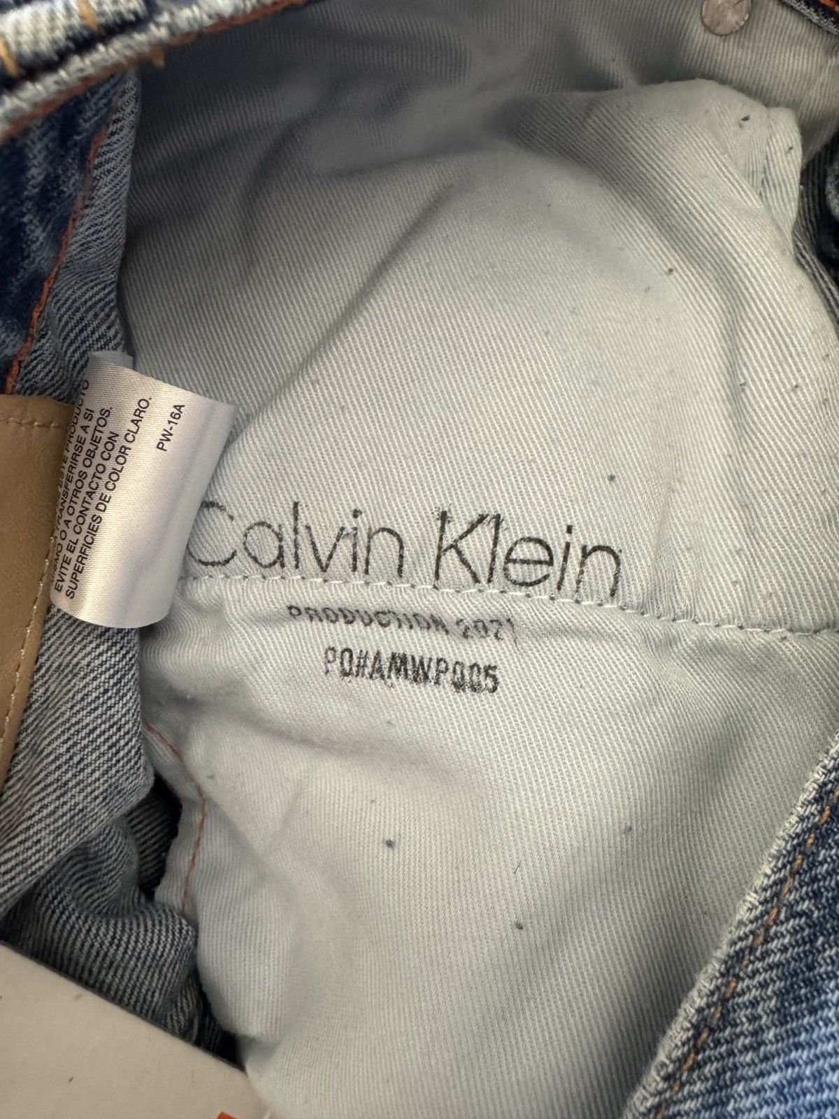 Calvin Klein × Heron Preston Calvin Klein x Heron Preston Men Carpenter Jean - Light Wash Size US 30 / EU 46 - 6 Thumbnail