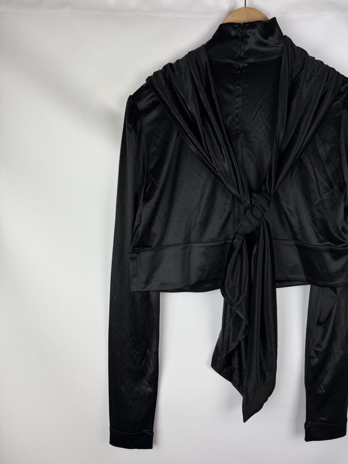 Paco Rabanne Paco Rabanne H&M Ladies Long Sleeve Buckle Top Blouse Tunic Size XXL / US 16-18 / IT 52-54 - 11 Thumbnail