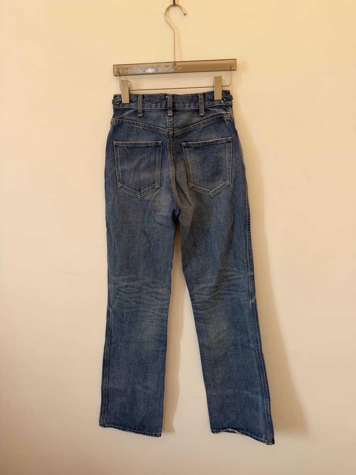 Celine Celine Lock Flared Jeans 26 New Tried On Only Size 26" / US 2 / IT 38 - 4 Thumbnail