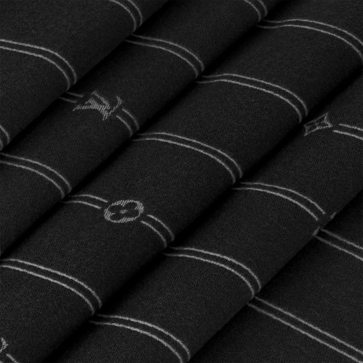 Louis Vuitton Monogram Stripes Scarf Size ONE SIZE - 3 Thumbnail