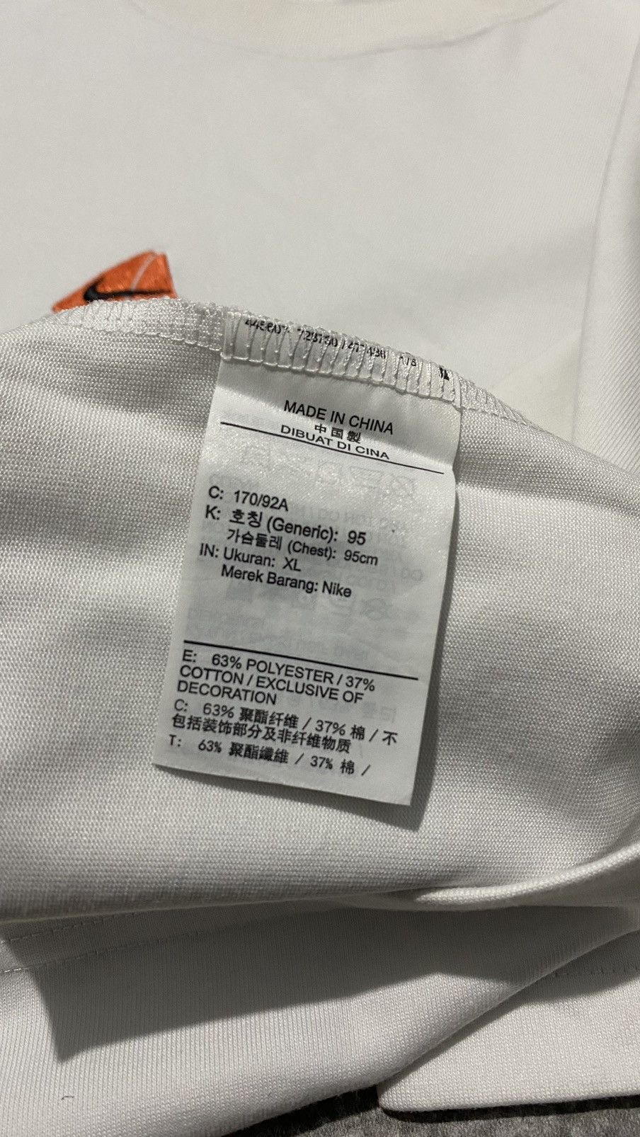 Nike Nike ACG T shirt Embroided Logo White Oversized Size US XL / EU 56 / 4 - 5 Thumbnail