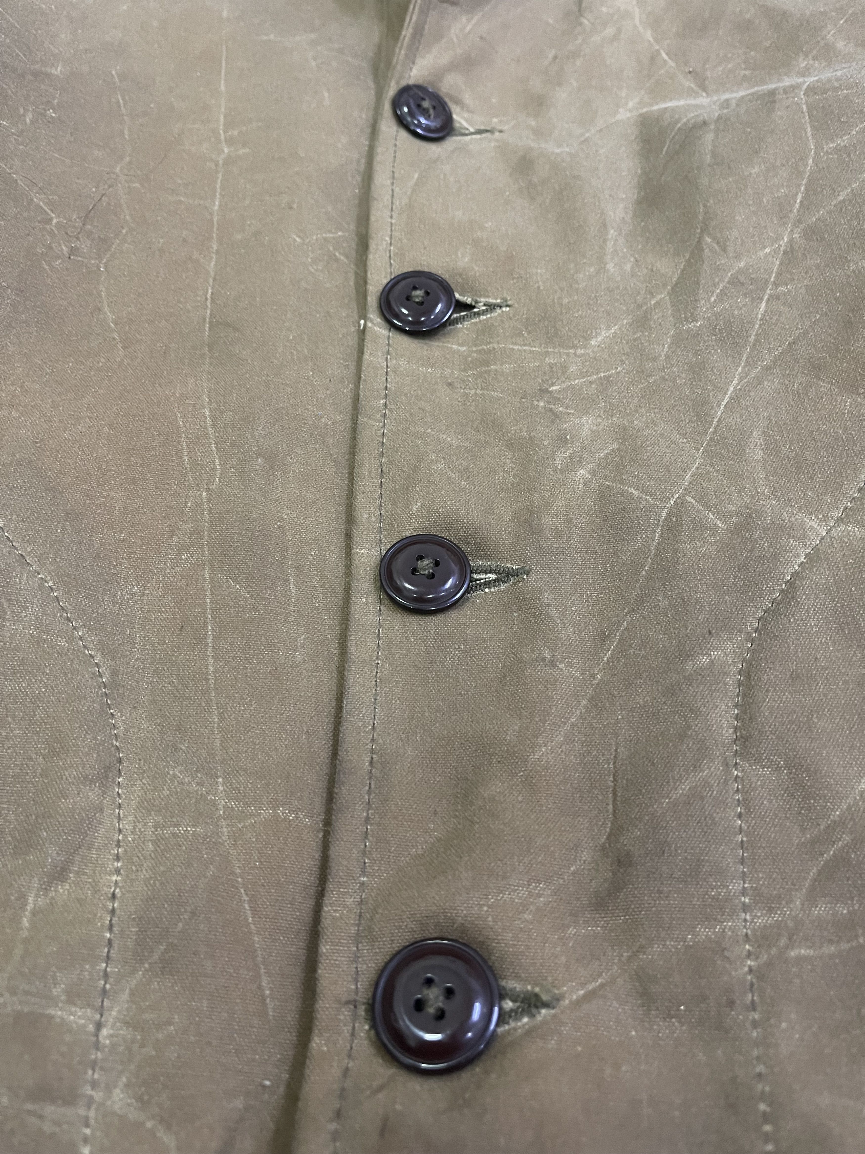 Dehen 1920 Dehen 1920 N-1 Deck Wax Oil Jacket Size US XXL / EU 58 / 5 - 7 Thumbnail