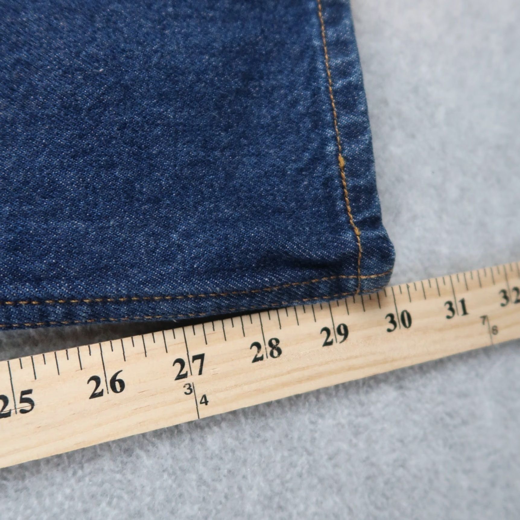 Levi's VINTAGE Levi’s 517 Bootcut Jeans Denim Moon 90s USA Mens Blue 34x30 Regular Size US 34 / EU 50 - 7 Thumbnail