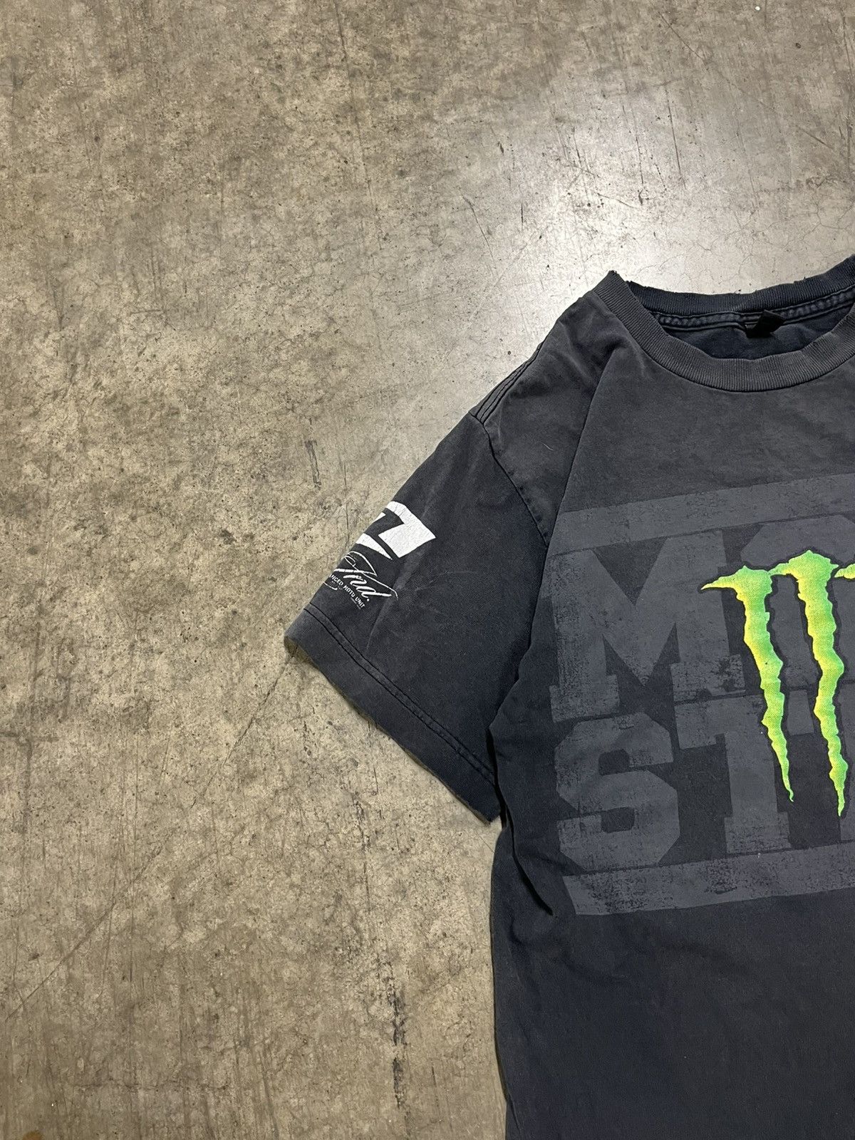 Vintage Monster energy vintage y2k tee skater opium grunge hype Size US M / EU 48-50 / 2 - 5 Thumbnail