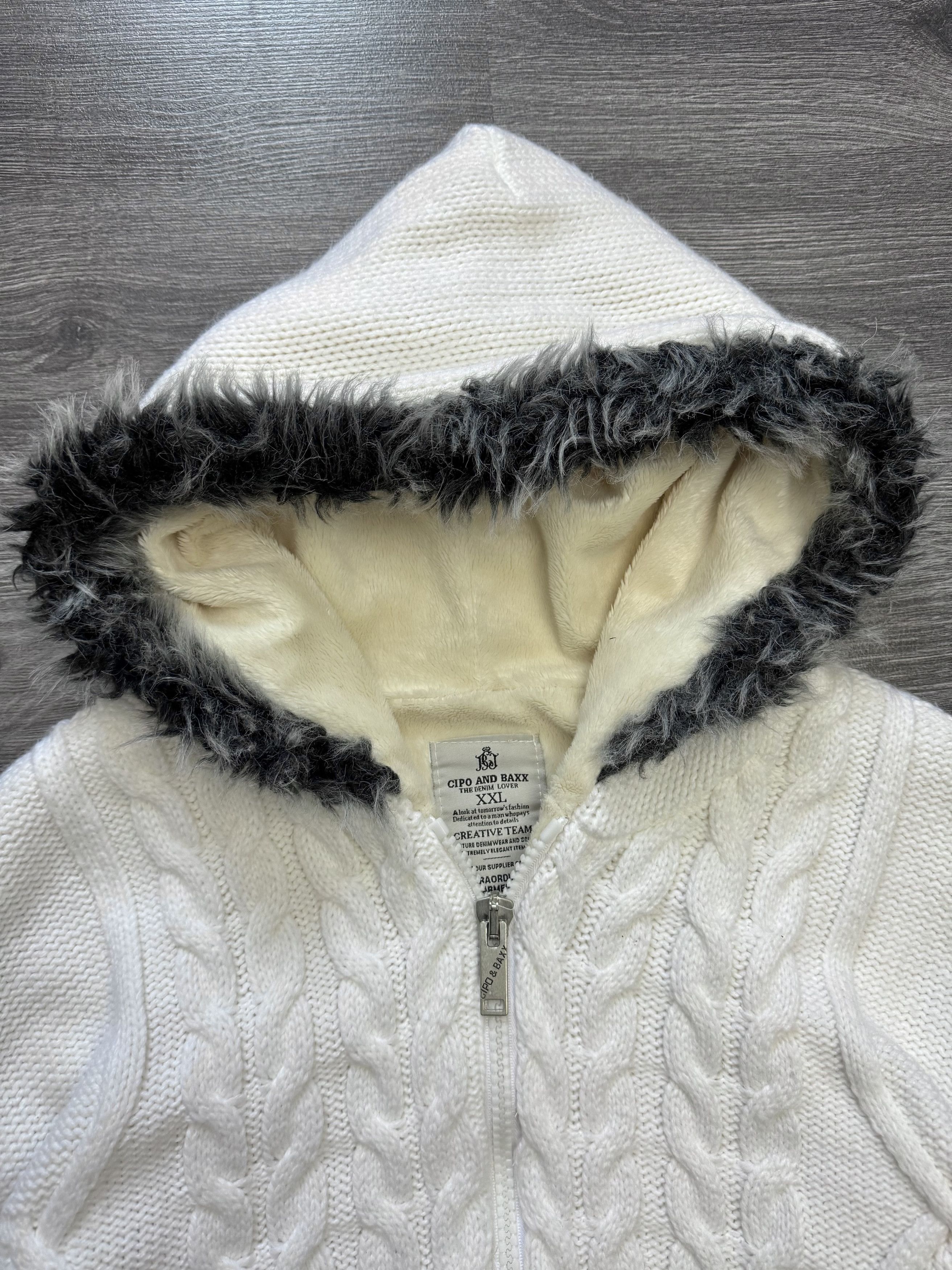 Avant Garde If Six Was Nine Y2K Vintage Fur Sweater Hoodie