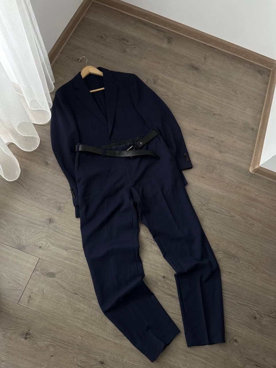 Suitsupply × Vintage Vintage Suitsupply Brescia Blue Mens 50 Suit Size 50R - 14 Thumbnail