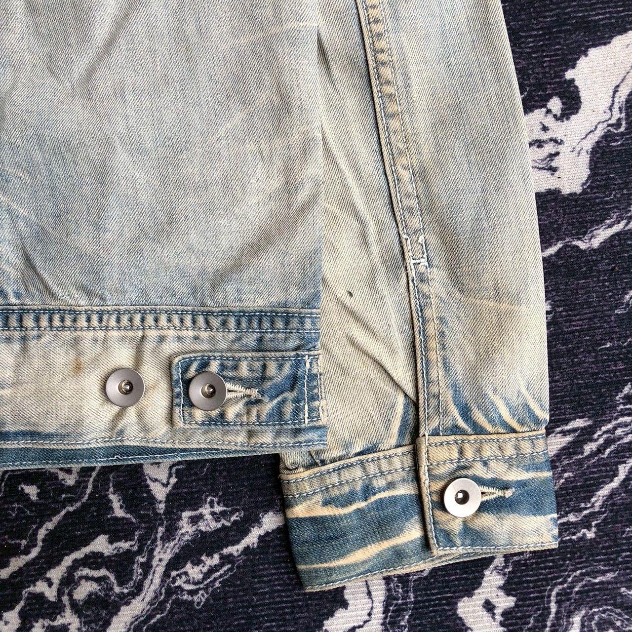 Ne-Net Ne-Net Type 1 Indigo Dyed Cropped Denim Jacket Size US S / EU 44-46 / 1 - 6 Thumbnail