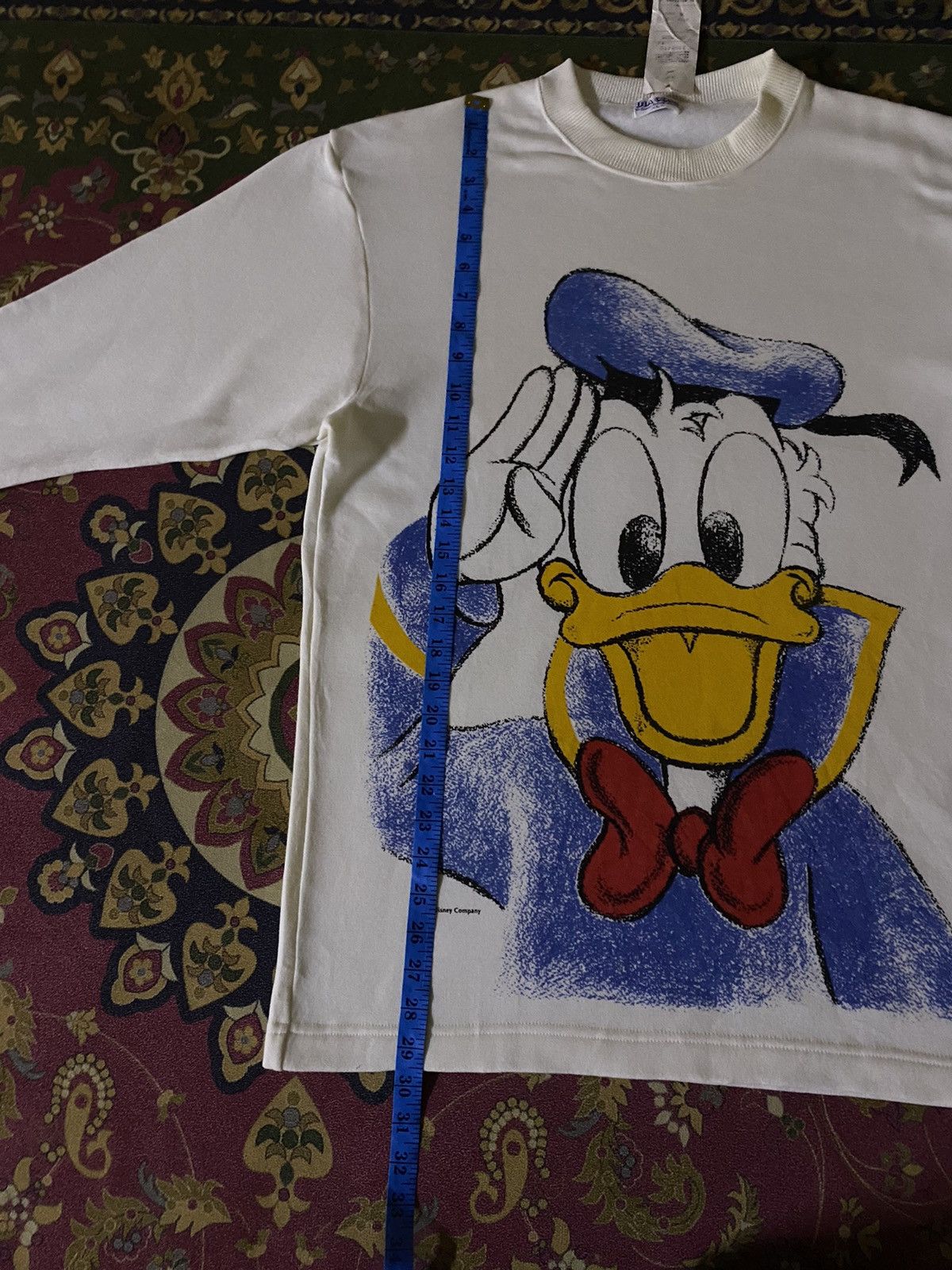 Disney × Japanese Brand × Vintage Vintage Disney Donald Duck Pajamas Crewneck/Sweatshirt Size US L / EU 52-54 / 3 - 12 Thumbnail