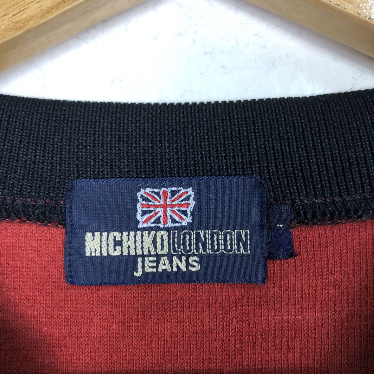 Japanese Brand × Michiko Koshino London Vintage Michiko London Jeans Sweatshirt 90s Collection Size US M / EU 48-50 / 2 - 10 Thumbnail
