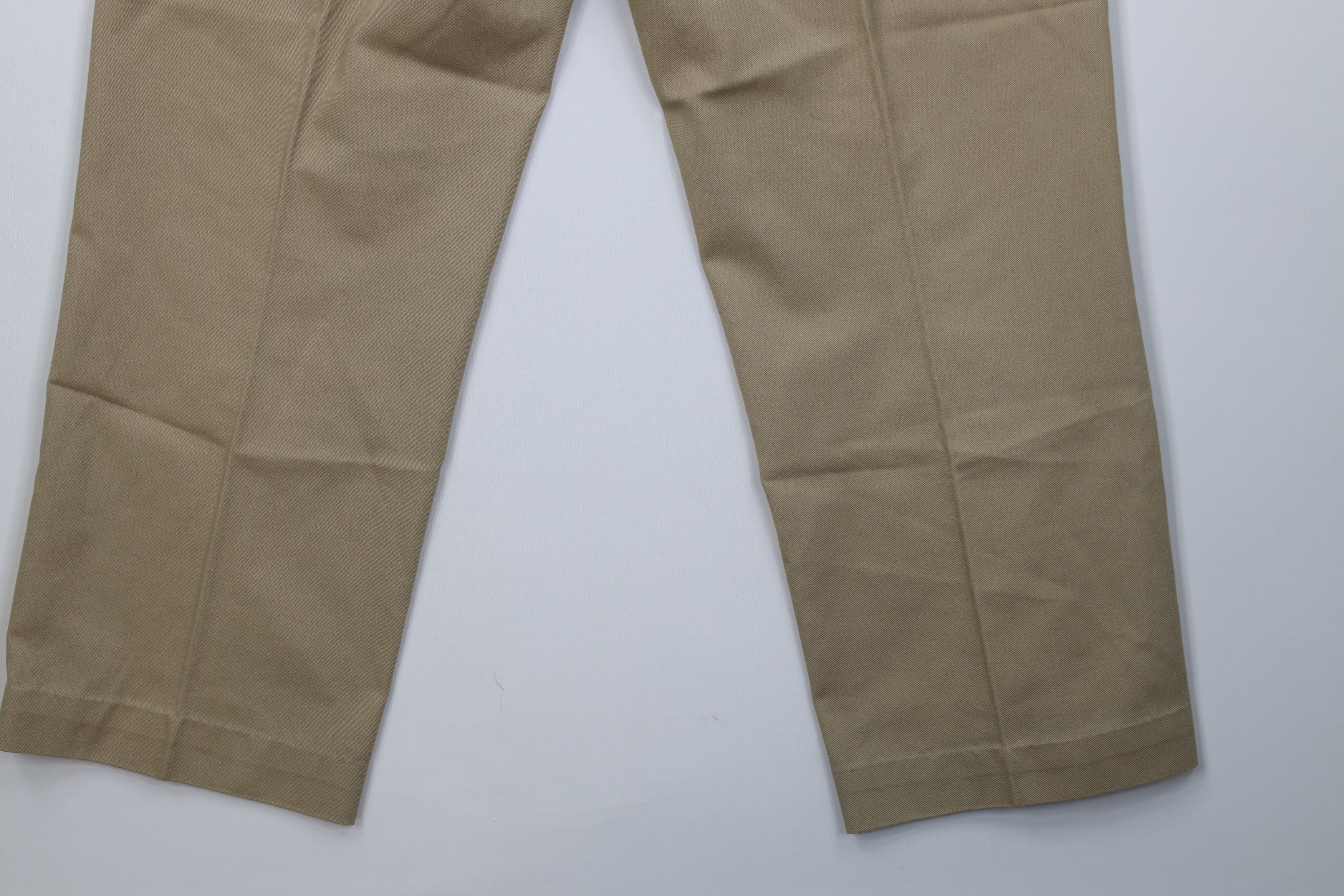 Vintage Vintage 70s Streetwear Wide Leg Chino Pants Trousers Tan Size US 34 / EU 50 - 14 Thumbnail