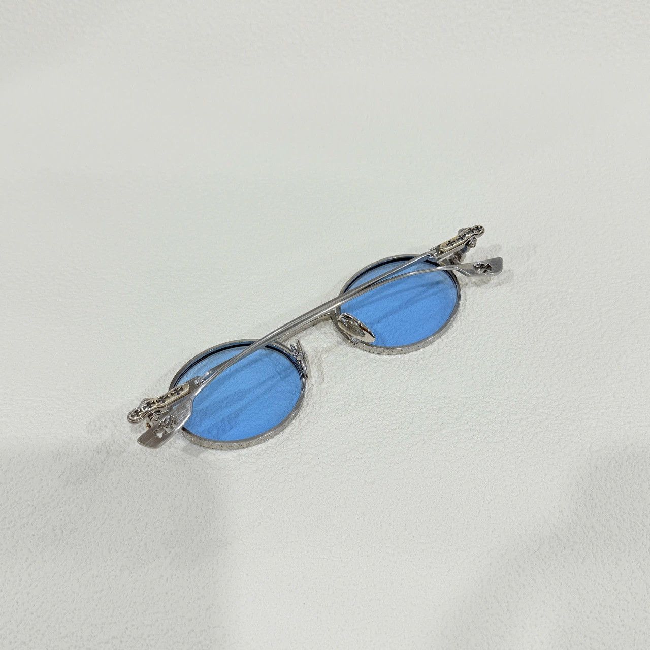 Chrome Hearts CHROME HEARTS HONEY DIPPED BRUSHED ALLOY - SUNGLASSES Size ONE SIZE - 3 Thumbnail