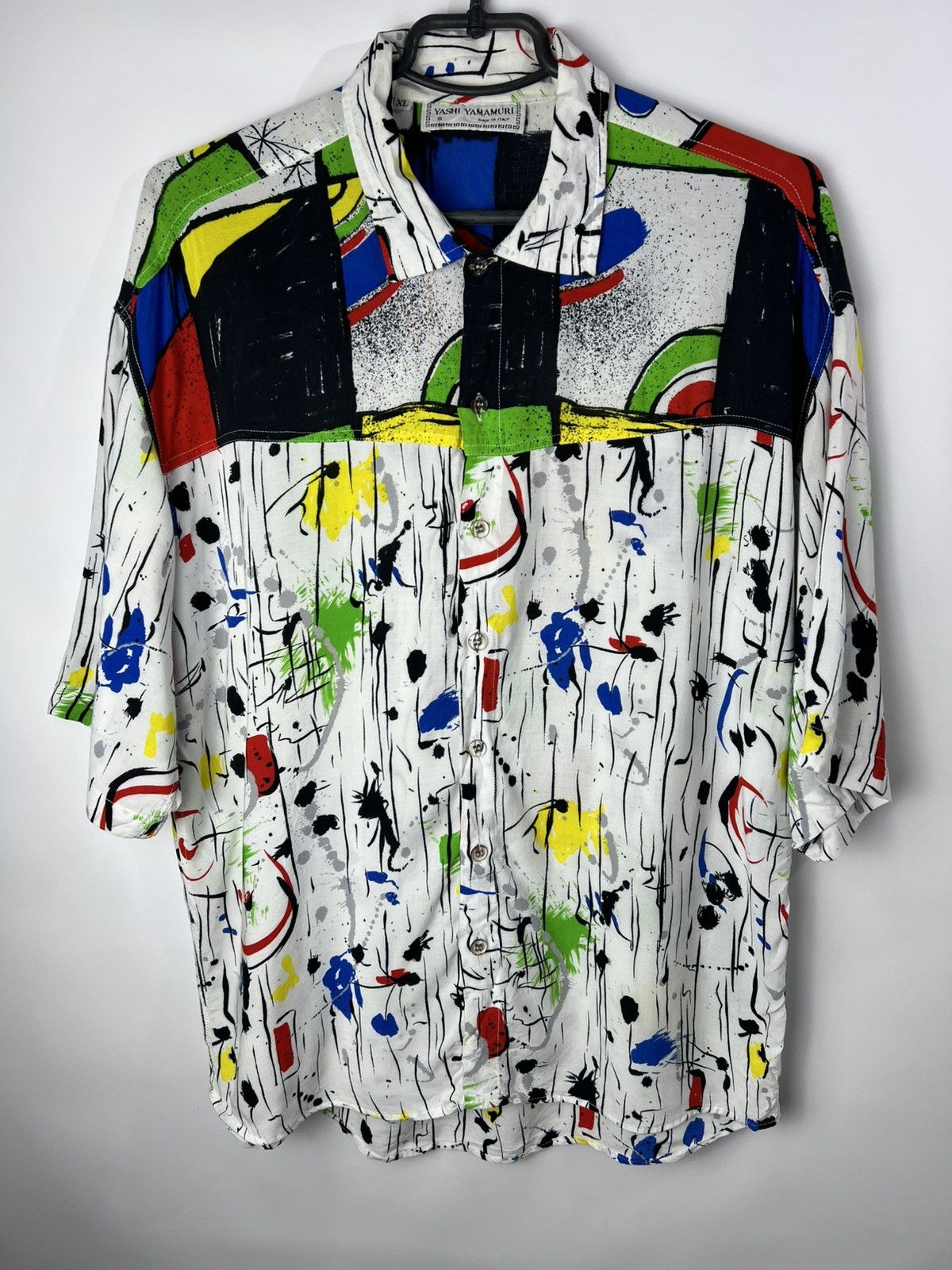 Vintage Vintage streetwear y2k 1990s Yashi Yamamuri T-shirt size Xl Size US XL / EU 56 / 4 - 1 Thumbnail