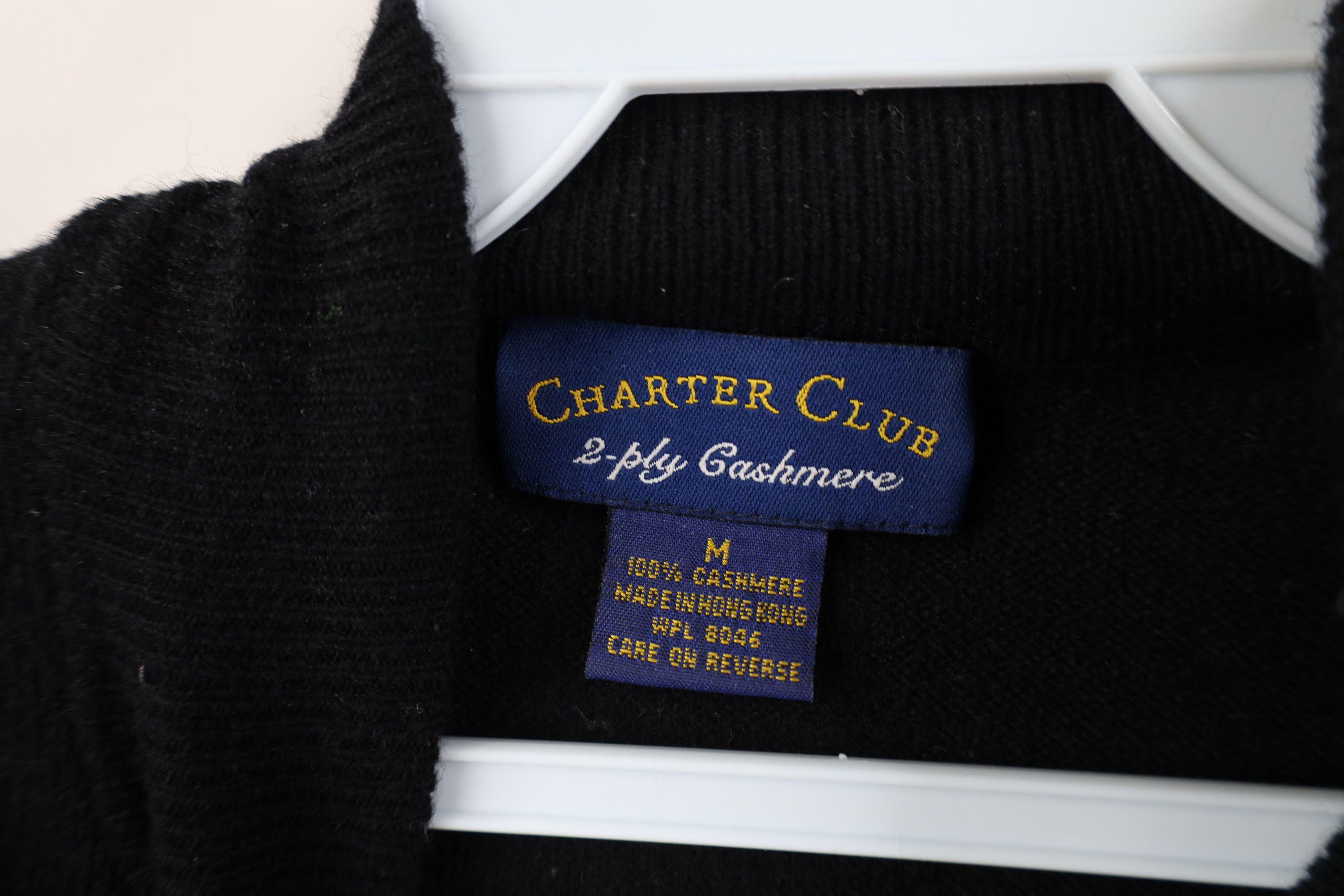Vintage Vintage 90s Streetwear 2 Ply Cashmere Knit Mock Neck Sweater Size M / US 6-8 / IT 42-44 - 7 Thumbnail