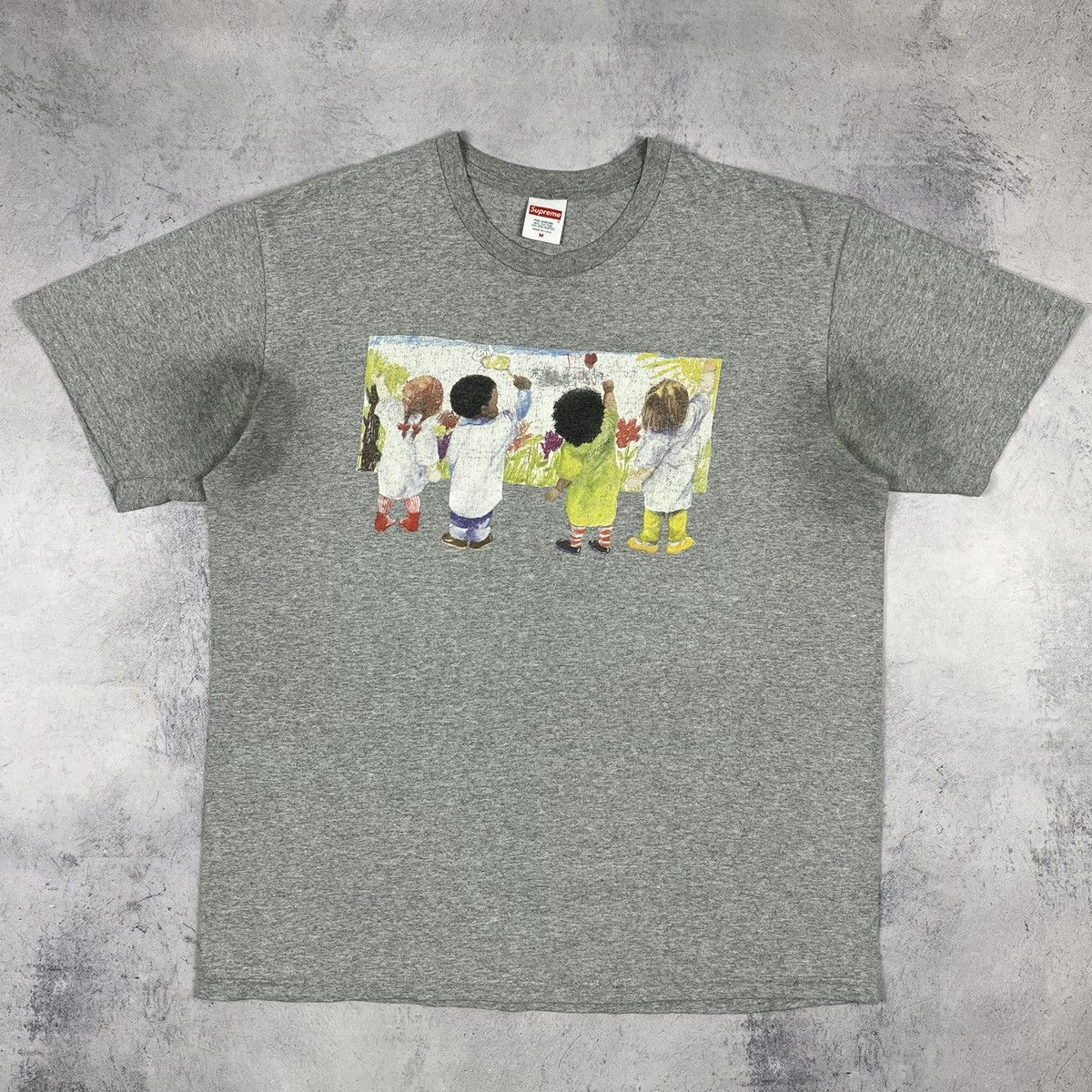 Supreme Supreme kids big logo tee SS19 Size US M / EU 48-50 / 2 - 3 Thumbnail