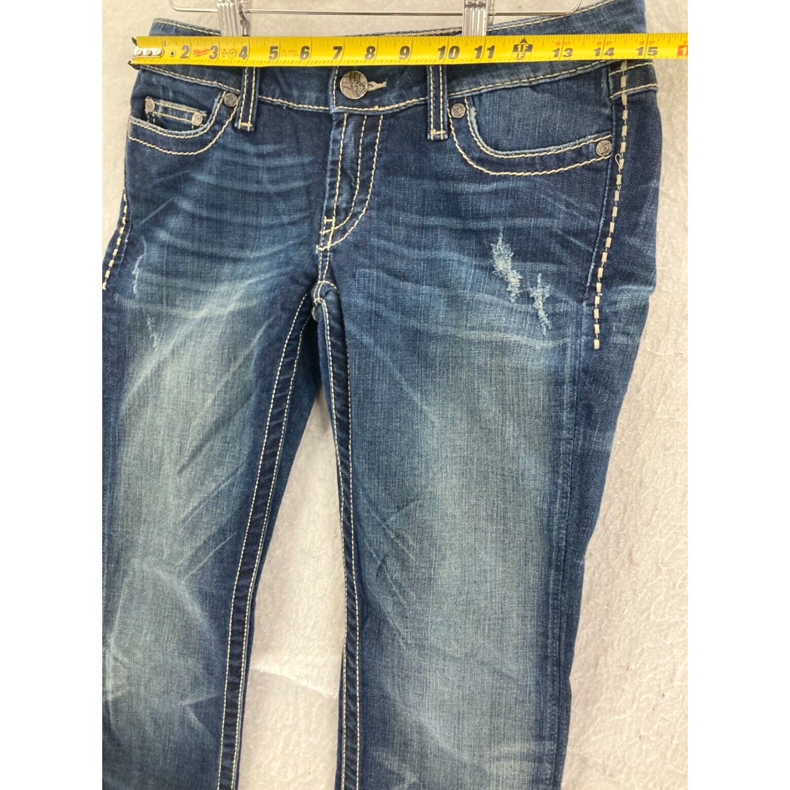 BKE BKE Jeans Bootcut Denim Blue 26x31.5 Regular Mid Rise Men/Women? Size 26" / US 2 / IT 38 - 2 Thumbnail