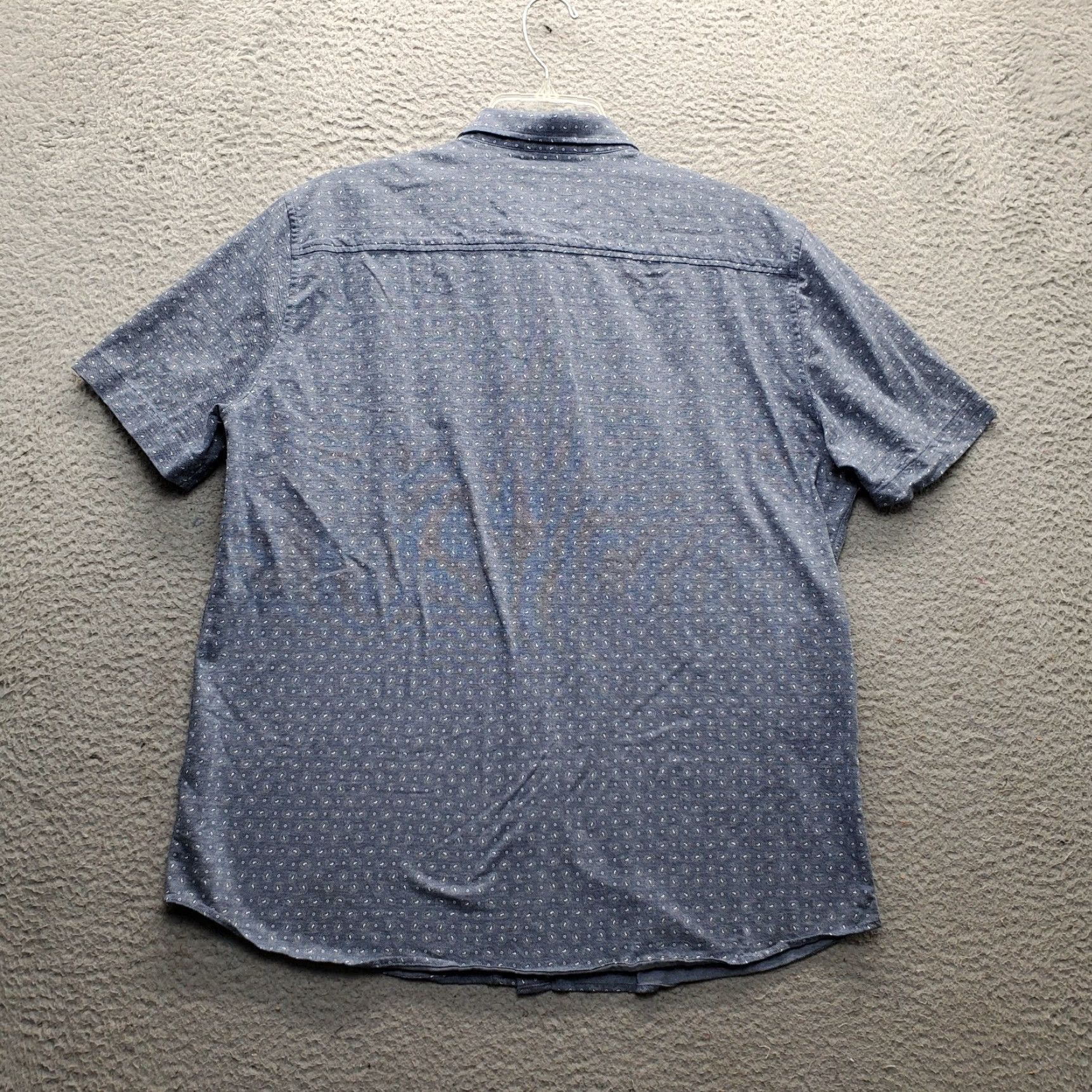 Johnston & Murphy Johnston & Murphy Shirt Mens Large Multicolor Short Sleeve Collared Button Up Size US L / EU 52-54 / 3 - 2 Thumbnail